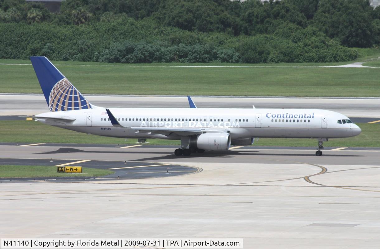 N41140, 2000 Boeing 757-224 C/N 30353, Continental 757