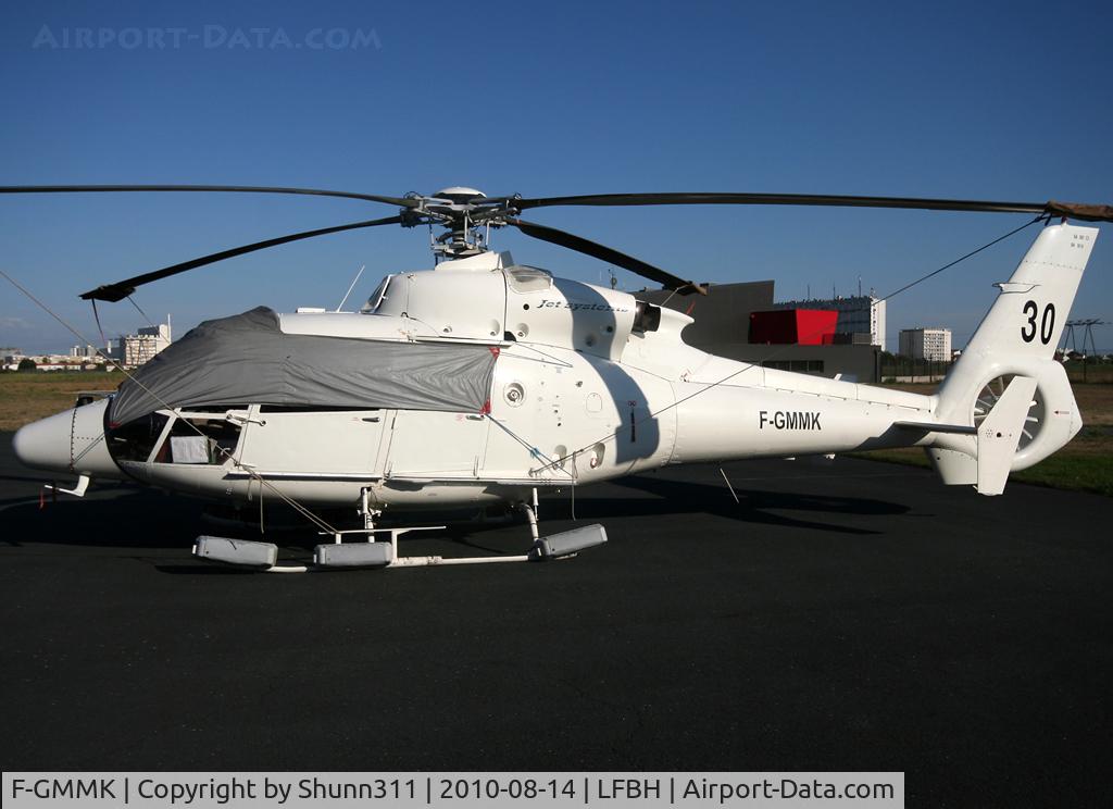F-GMMK, Eurocopter SA-365C-2 C/N 5010, Parked at the Airport...