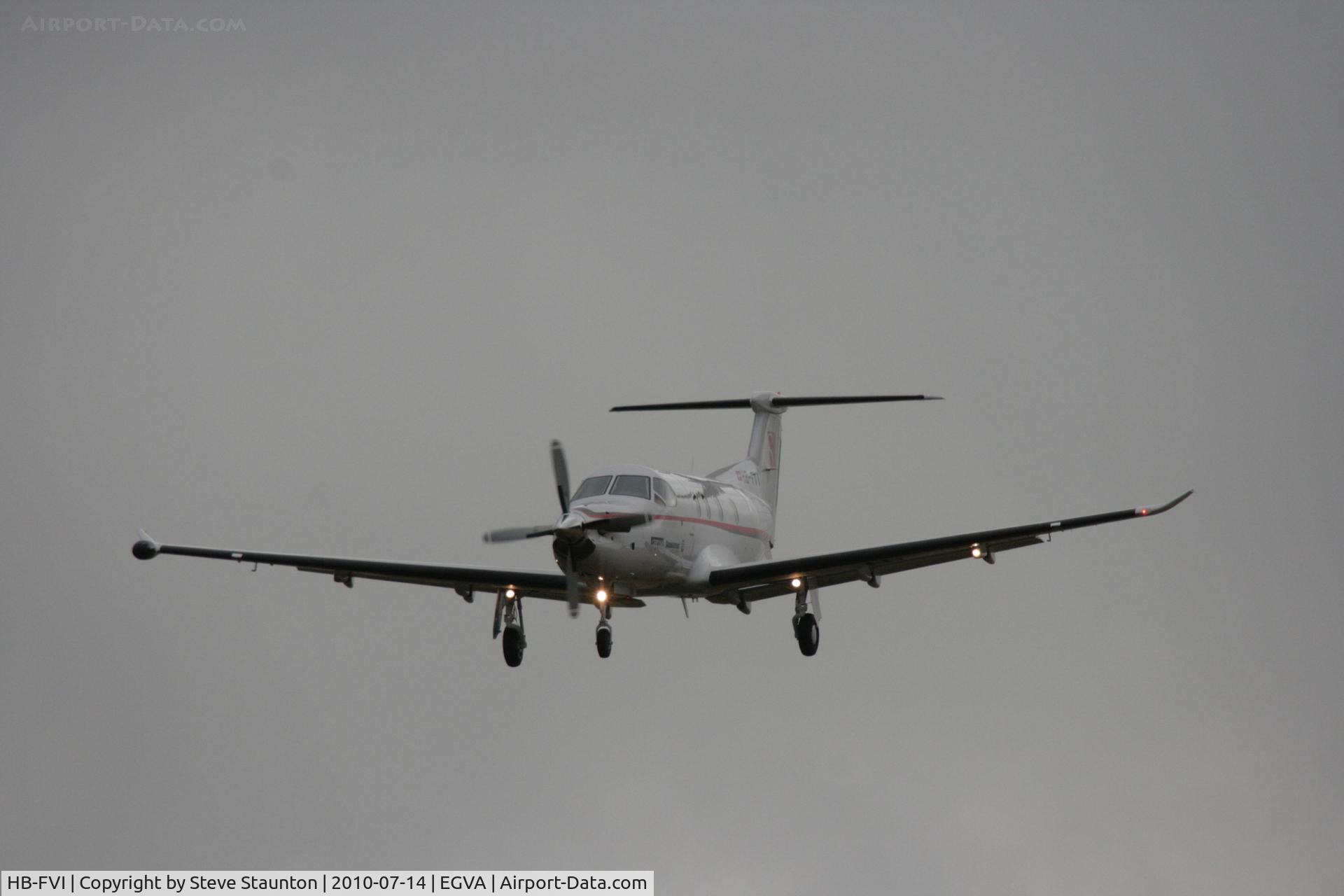 HB-FVI, 2010 Pilatus PC-12/47E C/N 1209, Taken at the Royal International Air Tattoo 2010