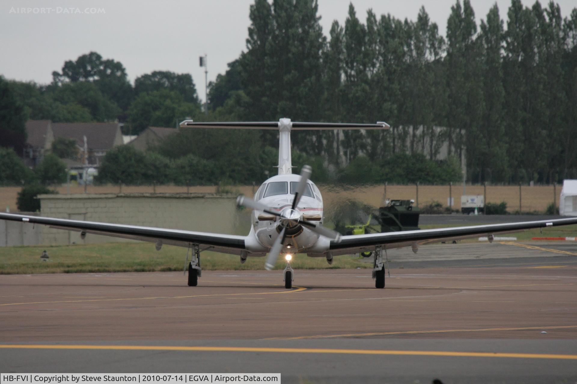 HB-FVI, 2010 Pilatus PC-12/47E C/N 1209, Taken at the Royal International Air Tattoo 2010