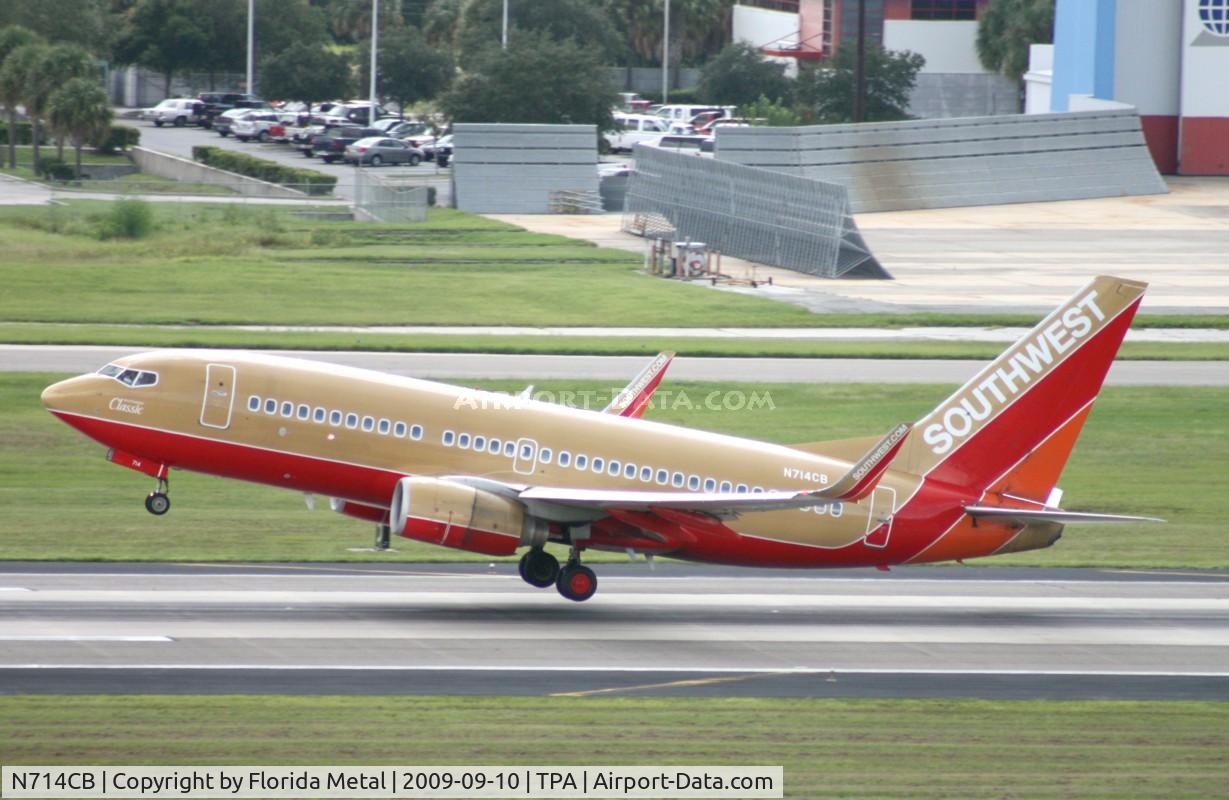 N714CB, 1998 Boeing 737-7H4 C/N 27848, Southwest 737-700