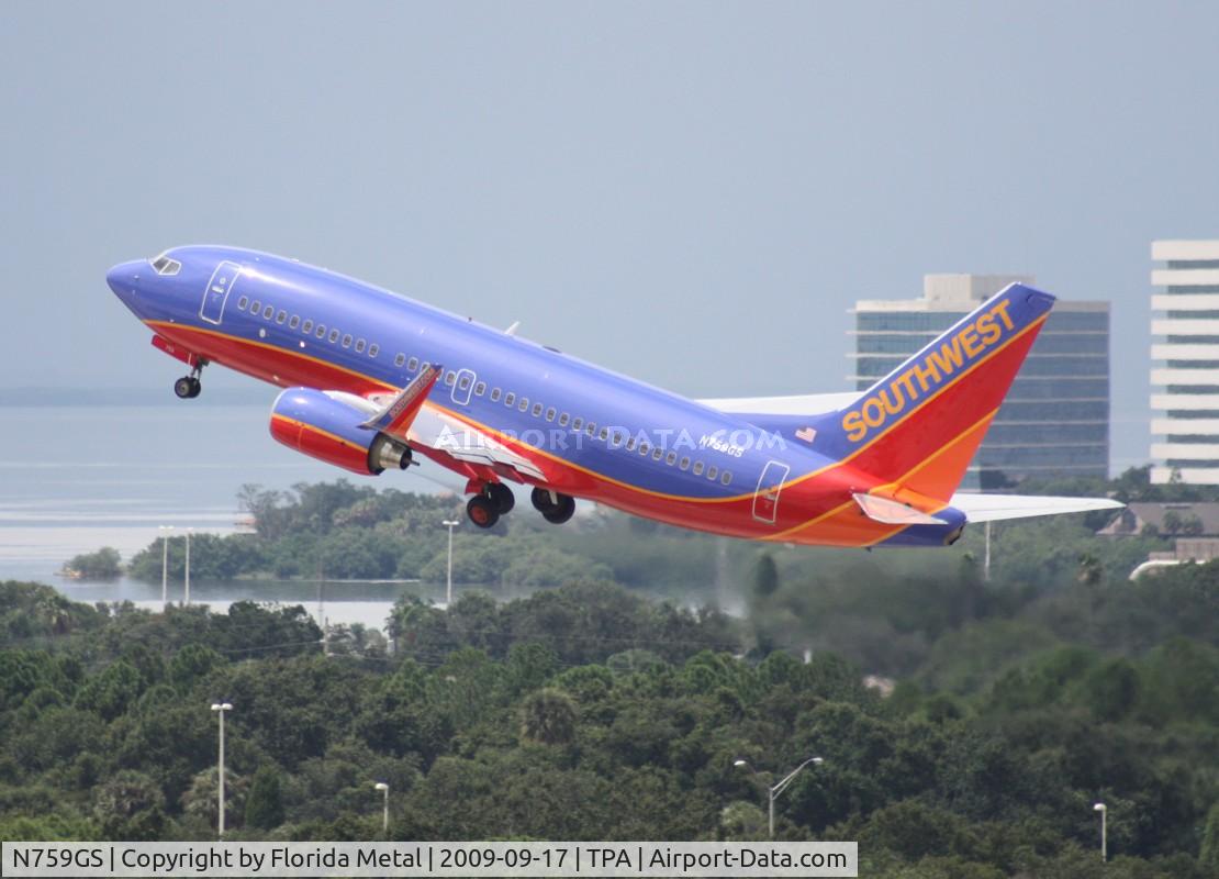 N759GS, 1999 Boeing 737-7H4 C/N 30544, Southwest 737-700