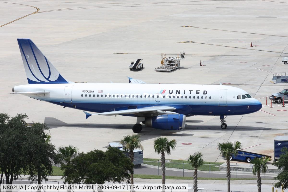 N802UA, 1997 Airbus A319-131 C/N 690, United A319