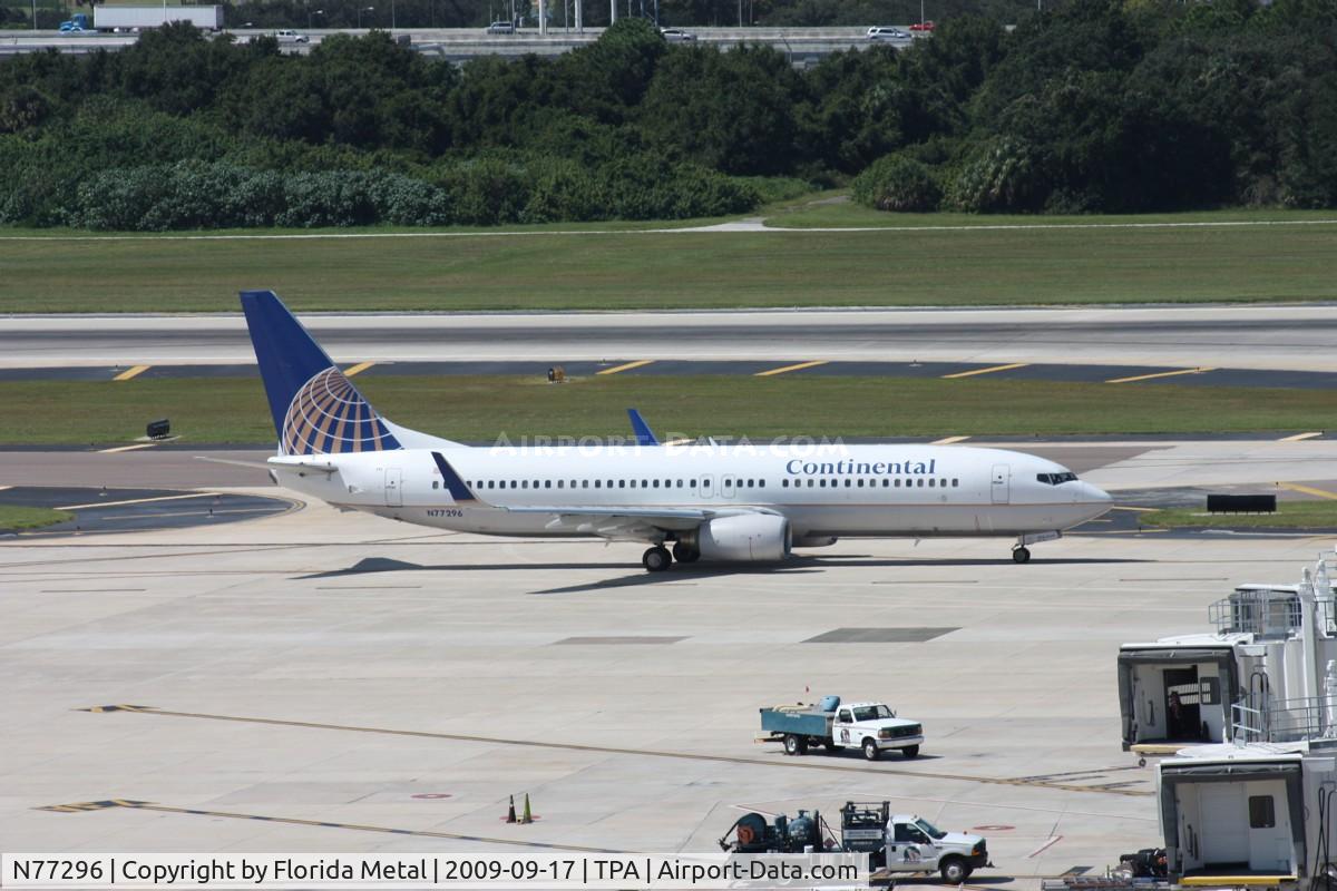 N77296, 2005 Boeing 737-824 C/N 34002, Continental 737-800