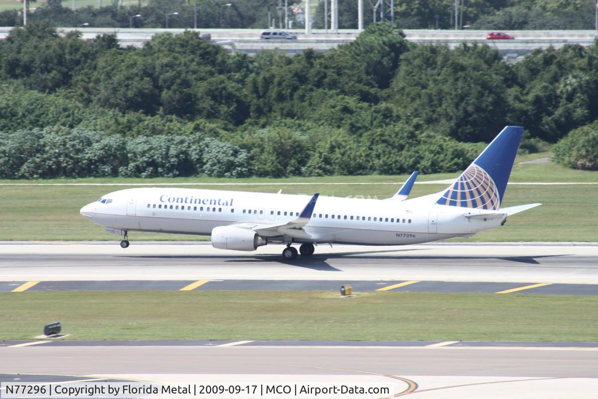 N77296, 2005 Boeing 737-824 C/N 34002, Continental 737-800