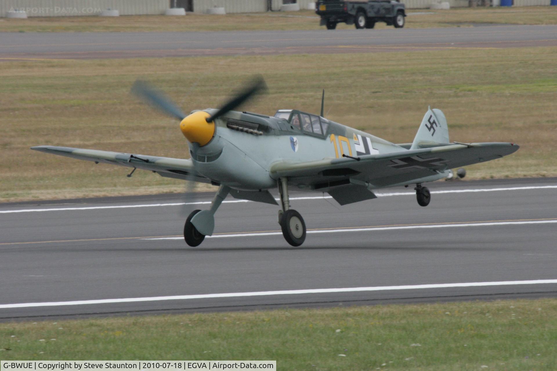 G-BWUE, 1949 Hispano HA-1112-M1L Buchon C/N 172, Taken at the Royal International Air Tattoo 2010