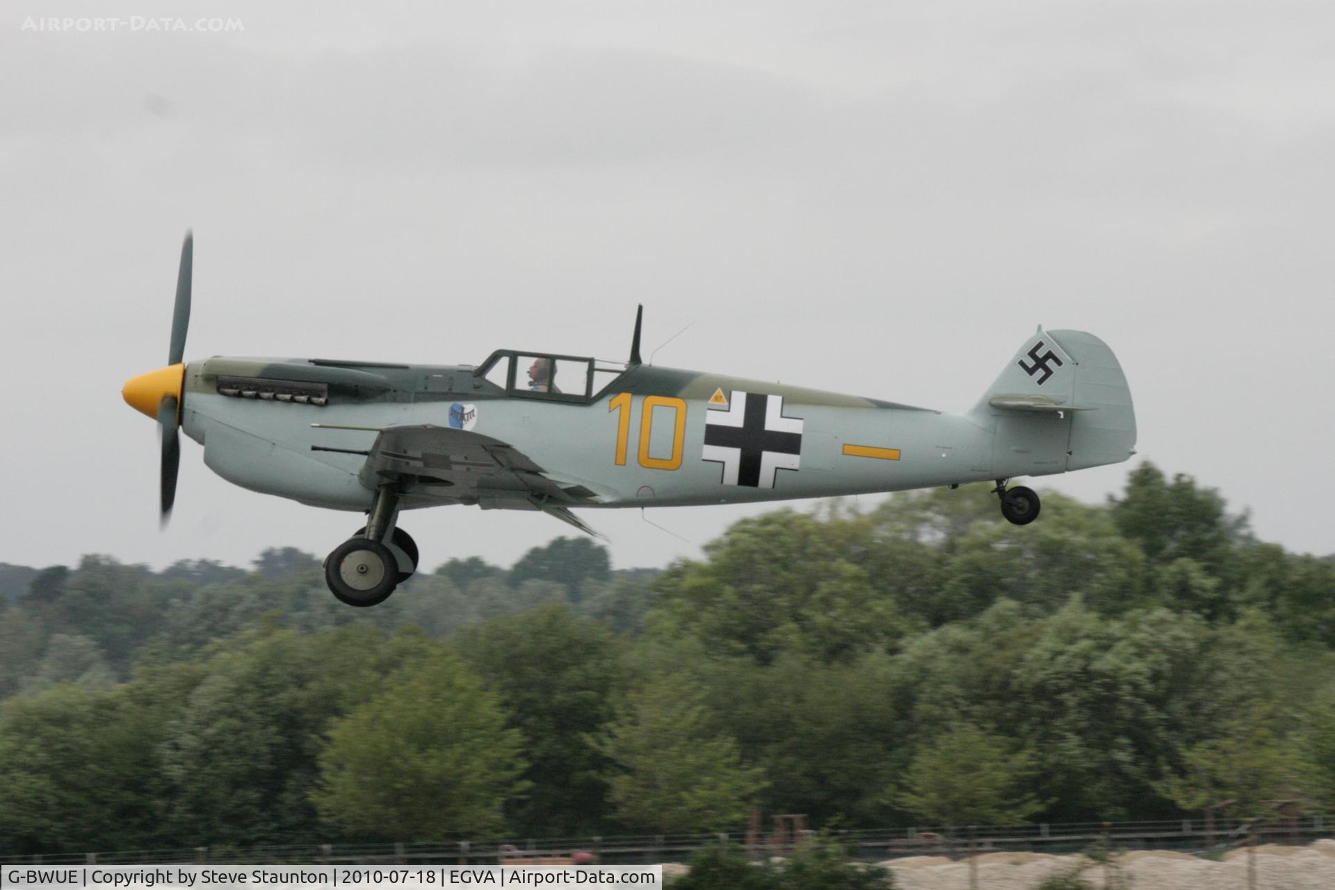 G-BWUE, 1949 Hispano HA-1112-M1L Buchon C/N 172, Taken at the Royal International Air Tattoo 2010