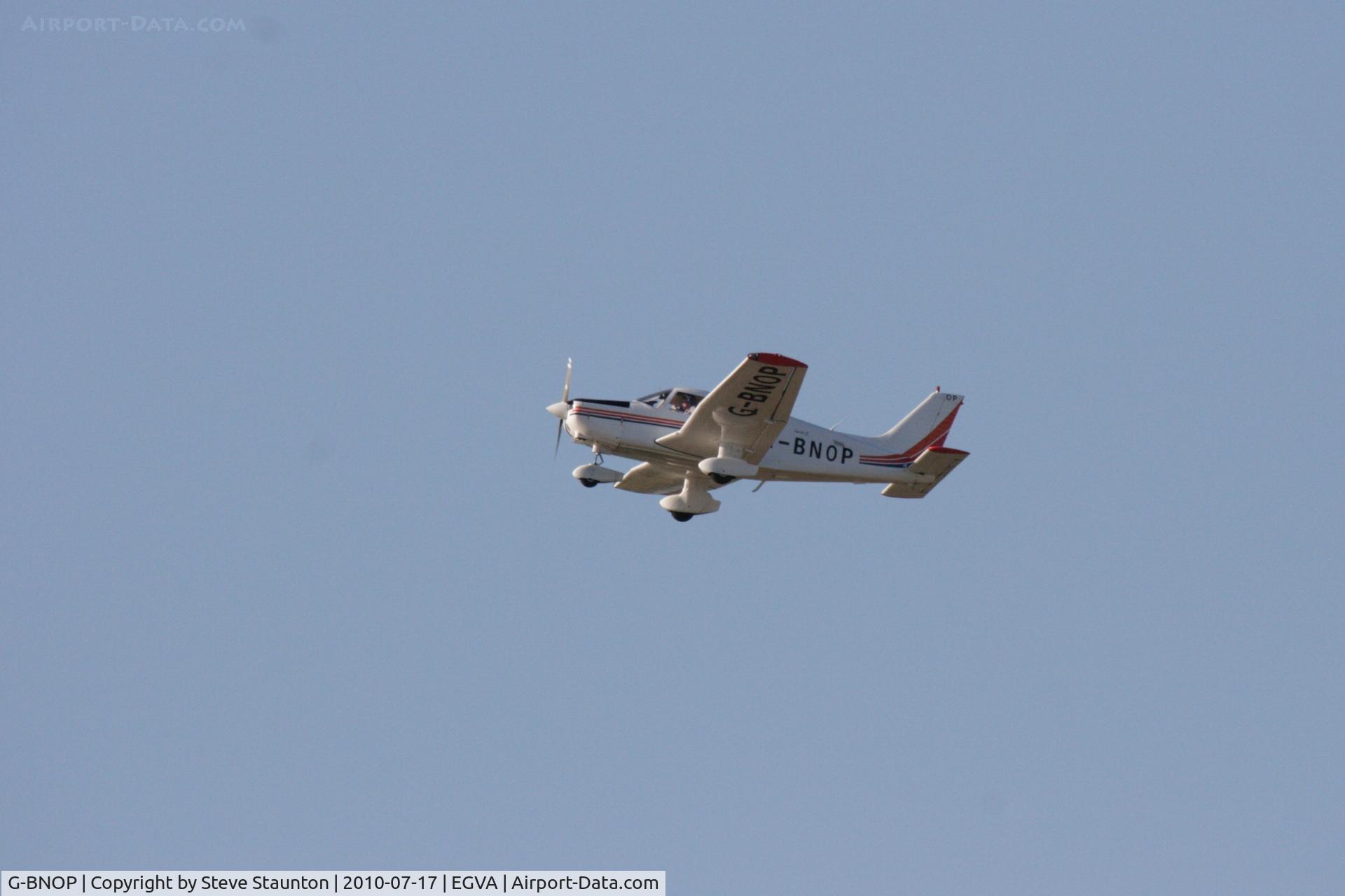 G-BNOP, 1987 Piper PA-28-161 Cherokee Warrior II C/N 2816027, Taken at the Royal International Air Tattoo 2010
