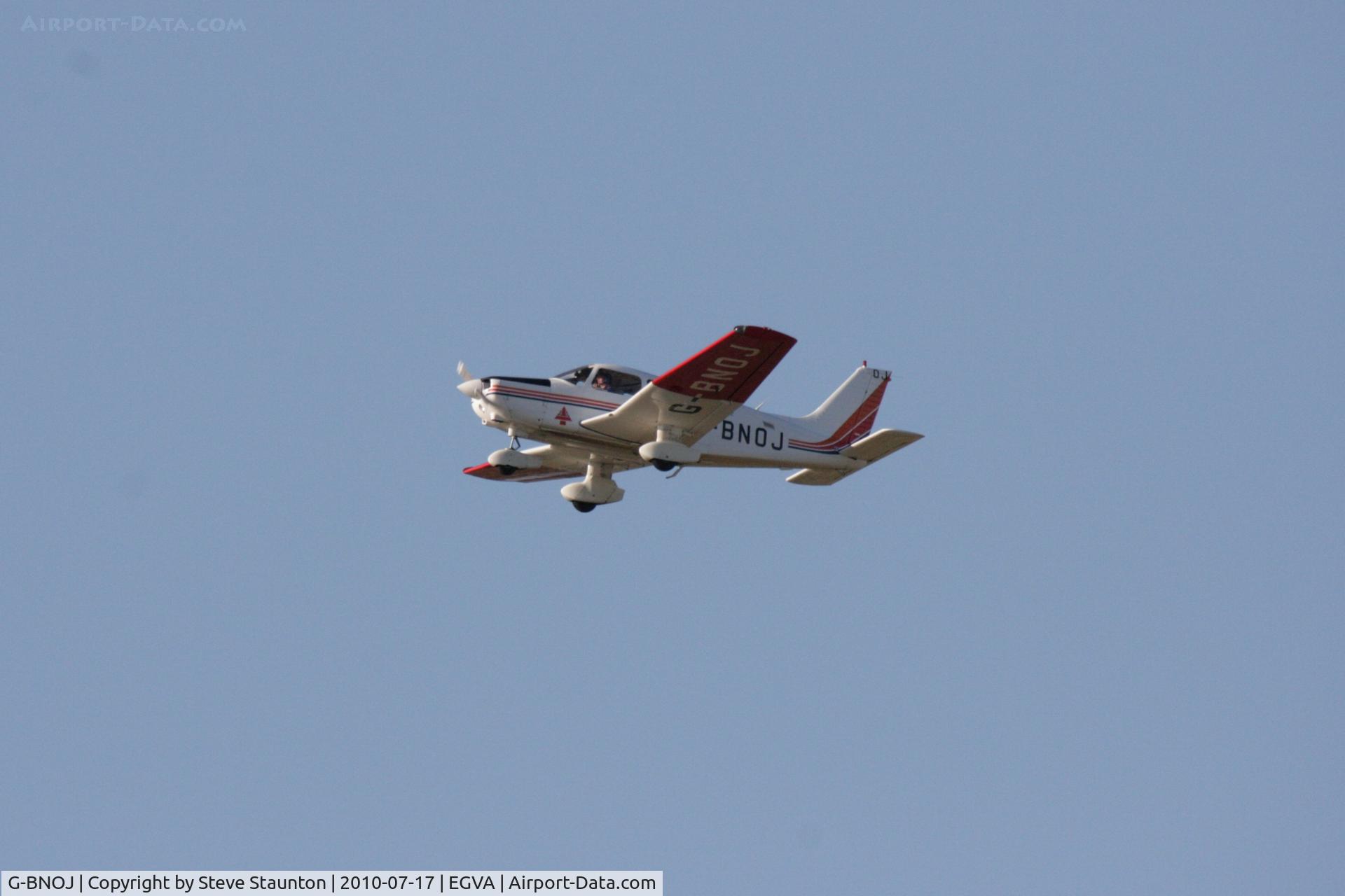 G-BNOJ, 1987 Piper PA-28-161 Cherokee Warrior II C/N 2816018, Taken at the Royal International Air Tattoo 2010