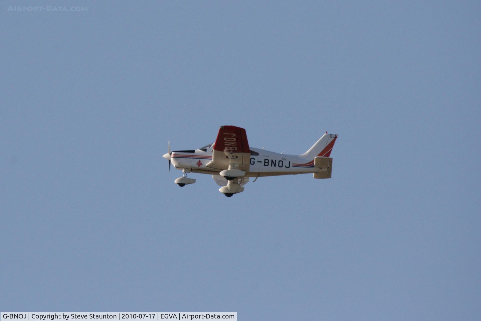 G-BNOJ, 1987 Piper PA-28-161 Cherokee Warrior II C/N 2816018, Taken at the Royal International Air Tattoo 2010