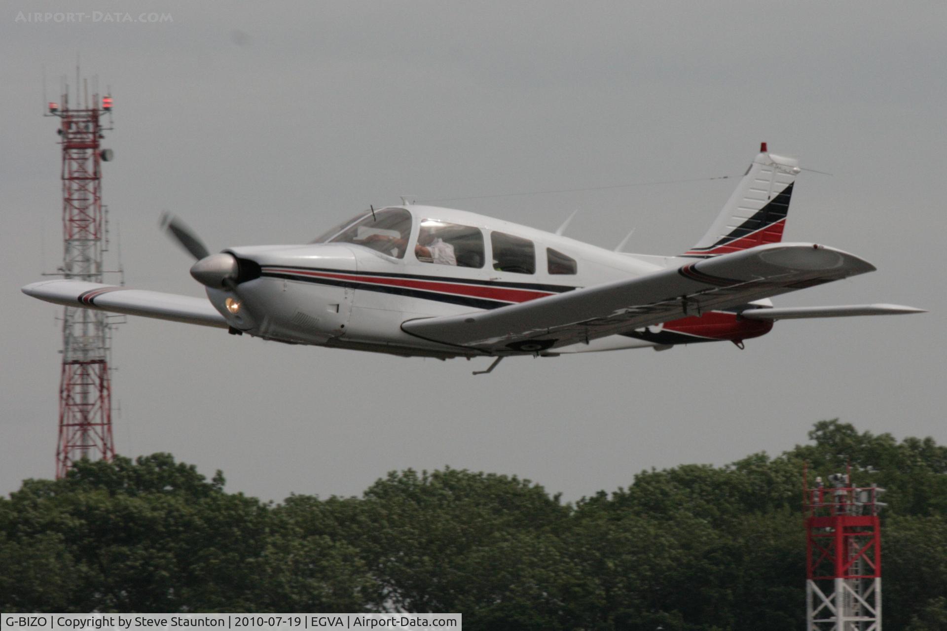 G-BIZO, 1975 Piper PA-28R-200-2 Cherokee Arrow II C/N 28R-7535339, Taken at the Royal International Air Tattoo 2010