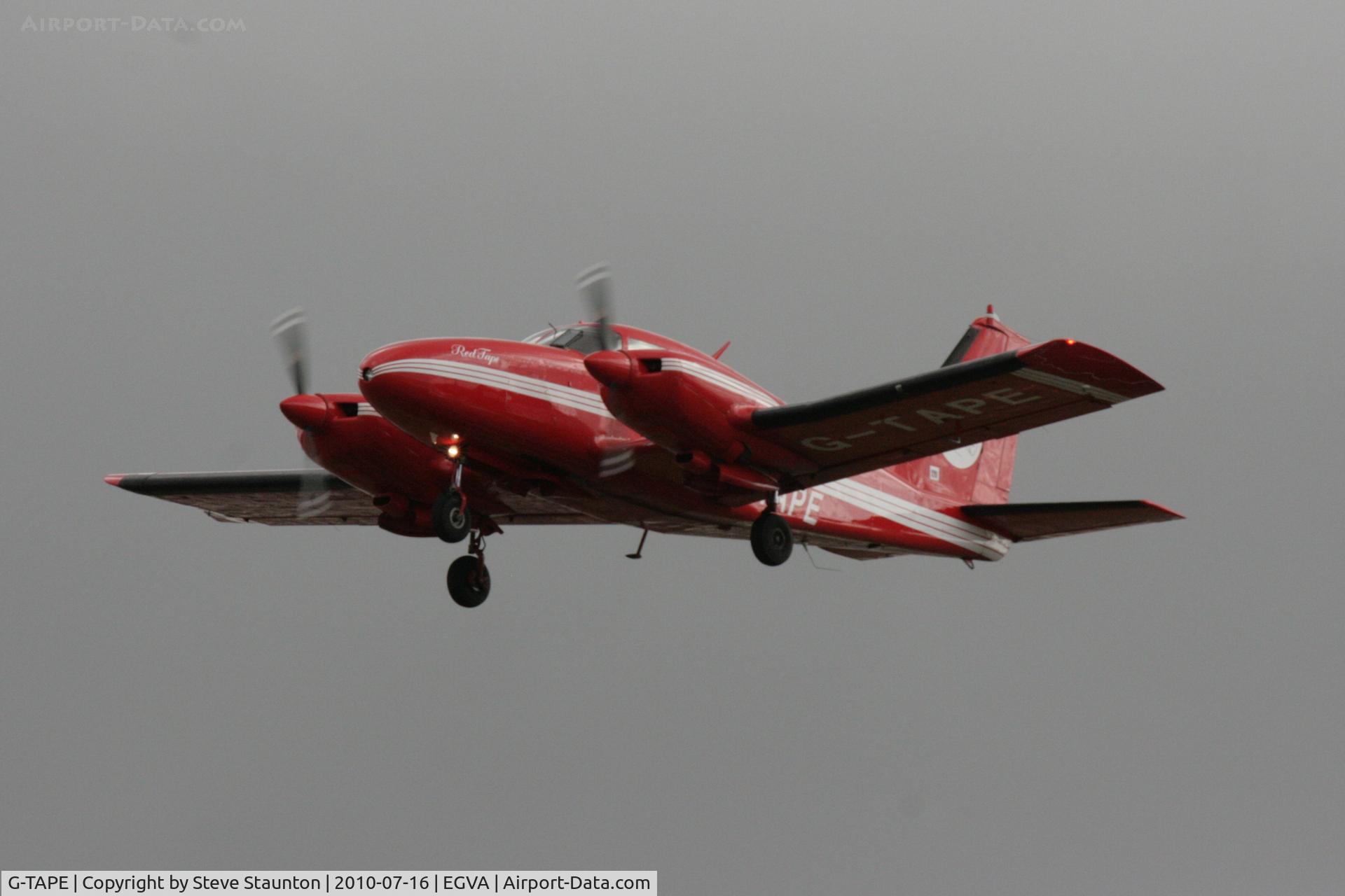 G-TAPE, 1968 Piper PA-23-250 Aztec C/N 27-4054, Taken at the Royal International Air Tattoo 2010