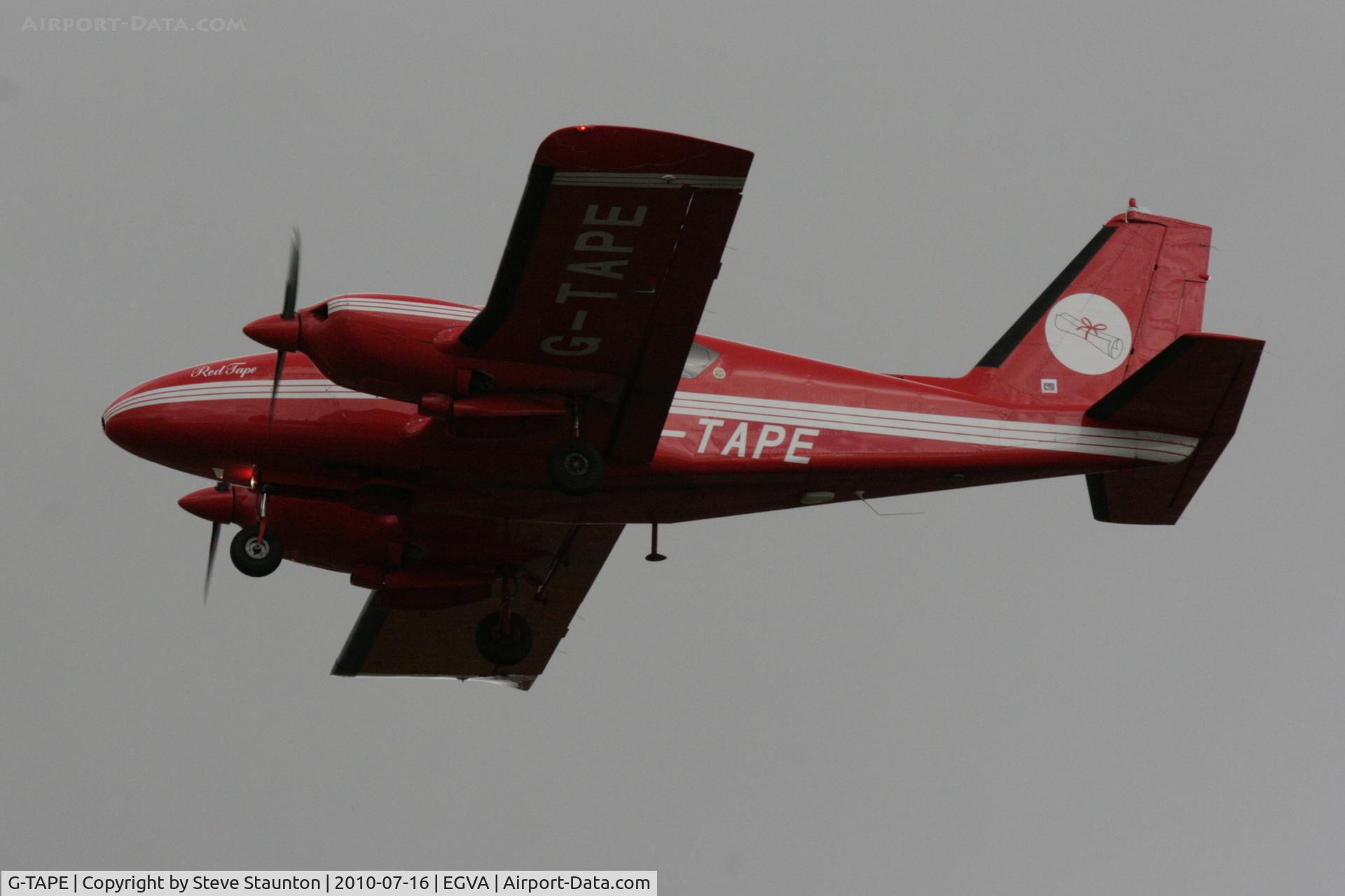 G-TAPE, 1968 Piper PA-23-250 Aztec C/N 27-4054, Taken at the Royal International Air Tattoo 2010