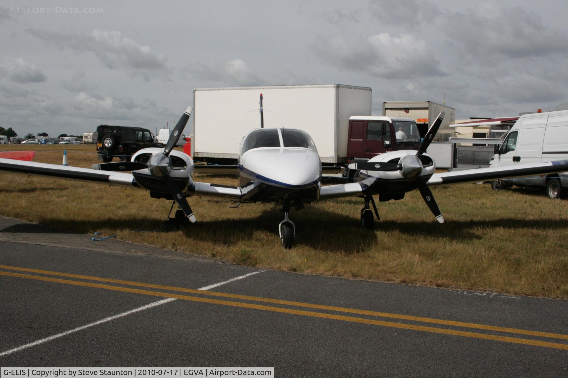 G-ELIS, 1980 Piper PA-34-200T Seneca II C/N 34-8070265, Taken at the Royal International Air Tattoo 2010