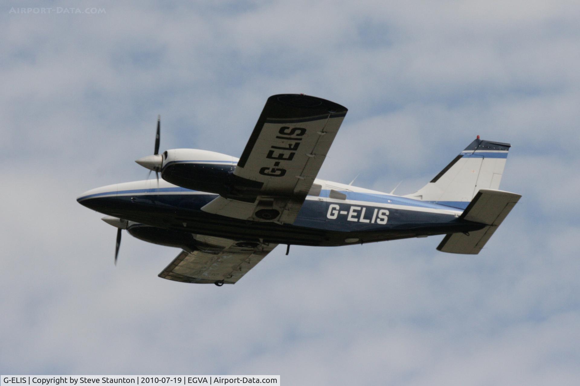 G-ELIS, 1980 Piper PA-34-200T Seneca II C/N 34-8070265, Taken at the Royal International Air Tattoo 2010