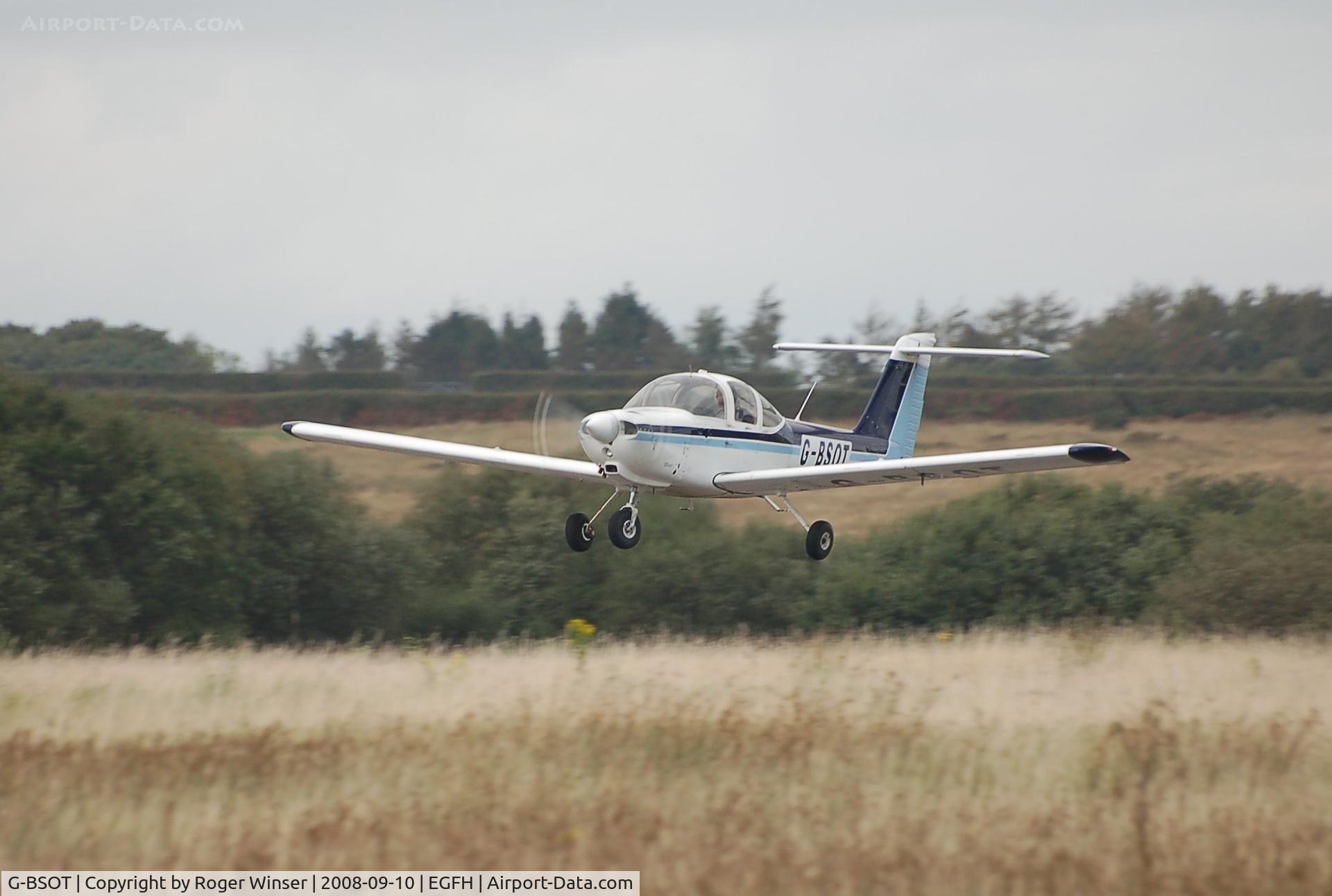 G-BSOT, 1981 Piper PA-38-112 Tomahawk Tomahawk C/N 38-81A0053, Resident aircraft