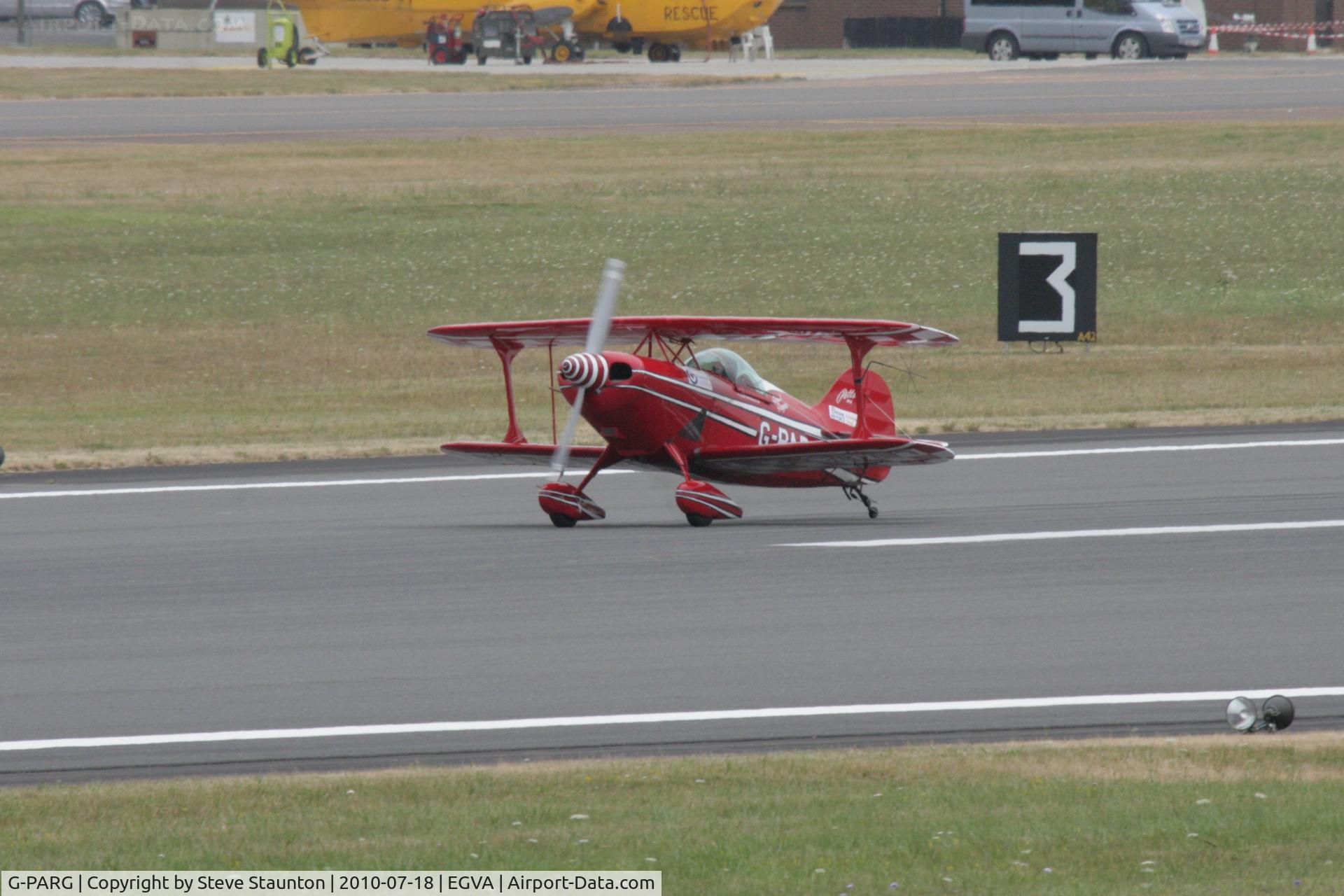 G-PARG, 1971 Pitts S-1S Special C/N 19528-1, Taken at the Royal International Air Tattoo 2010