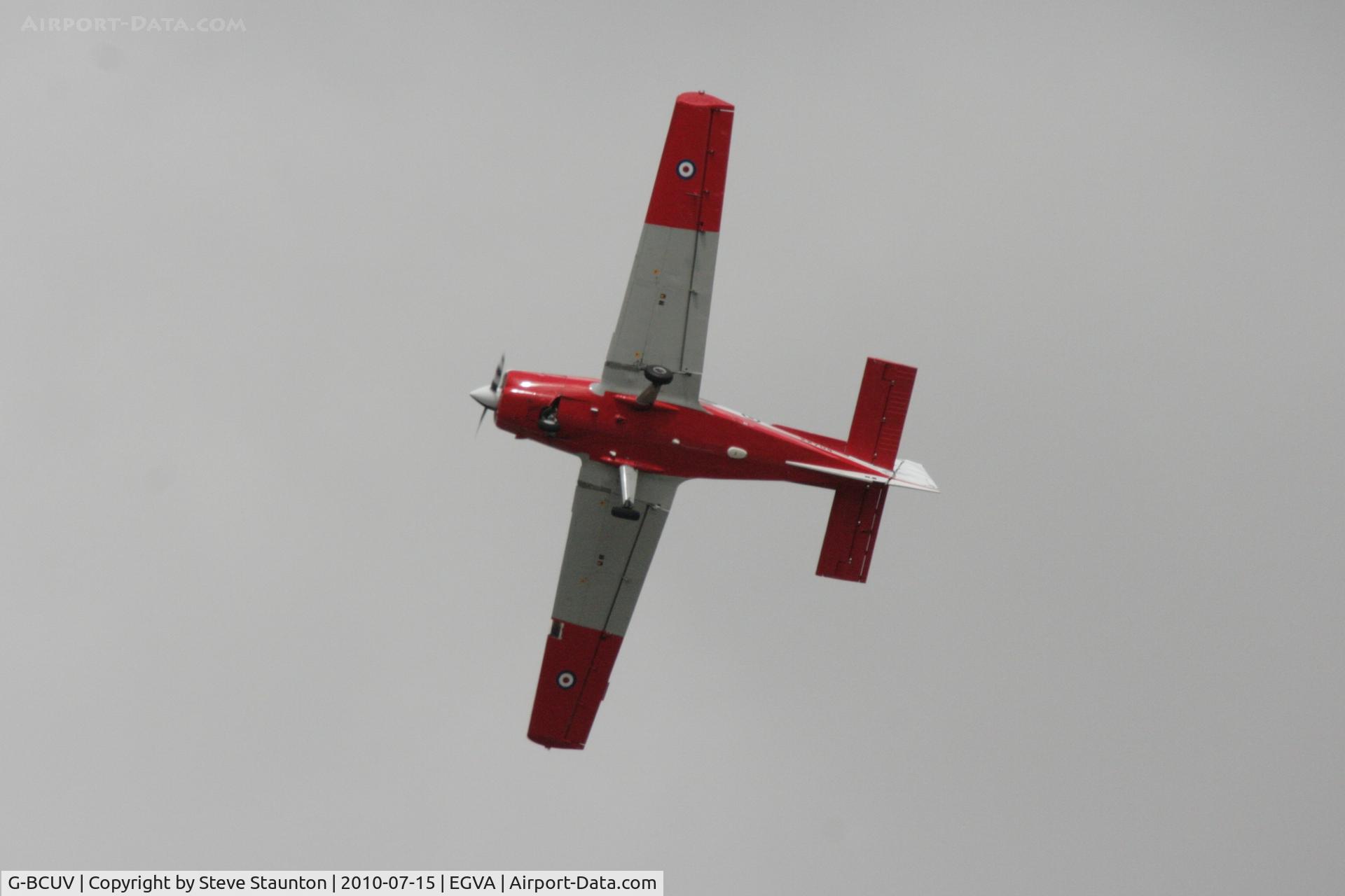 G-BCUV, 1975 Scottish Aviation Bulldog Series 120 Model 122 C/N BH120/376, Taken at the Royal International Air Tattoo 2010