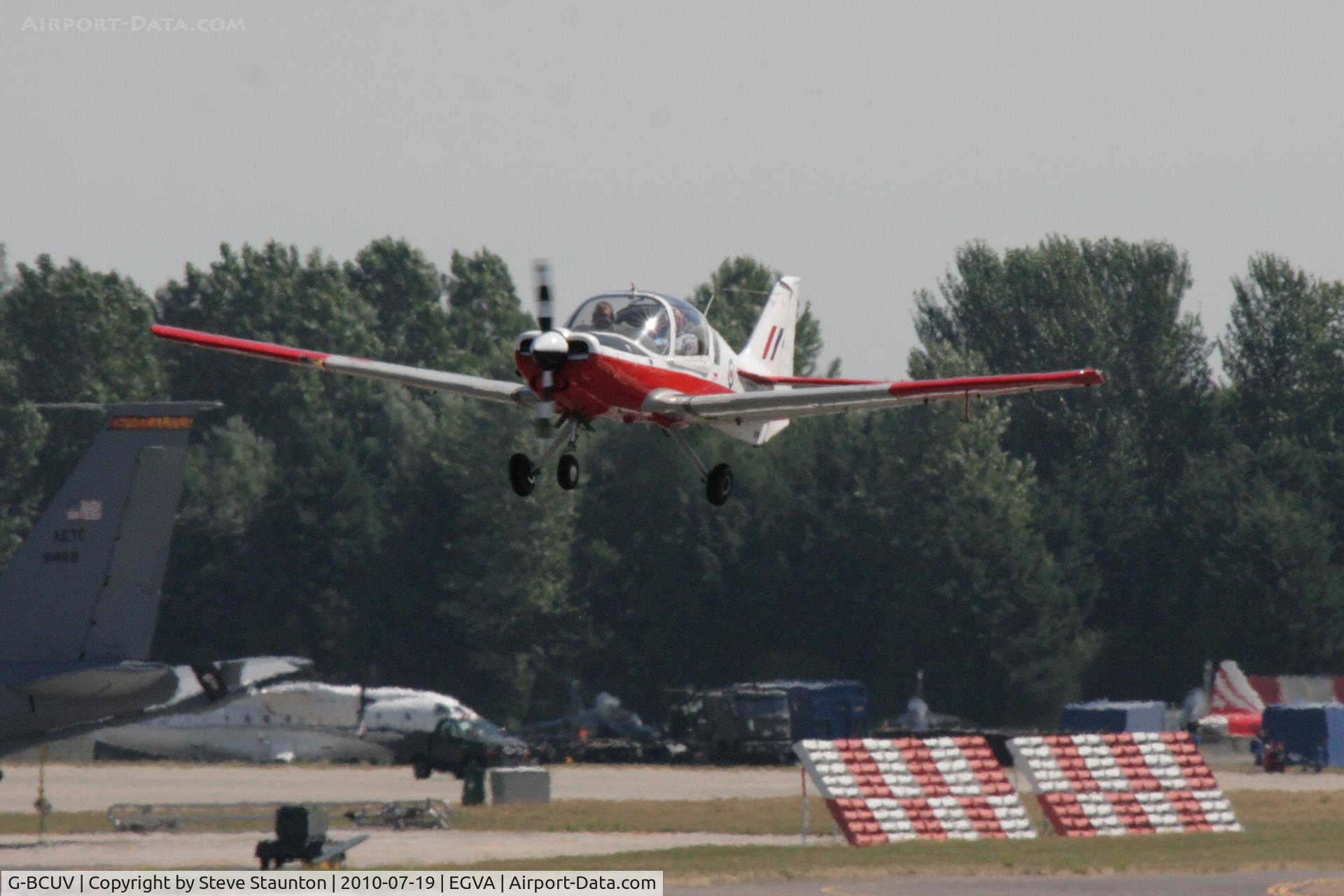 G-BCUV, 1975 Scottish Aviation Bulldog Series 120 Model 122 C/N BH120/376, Taken at the Royal International Air Tattoo 2010