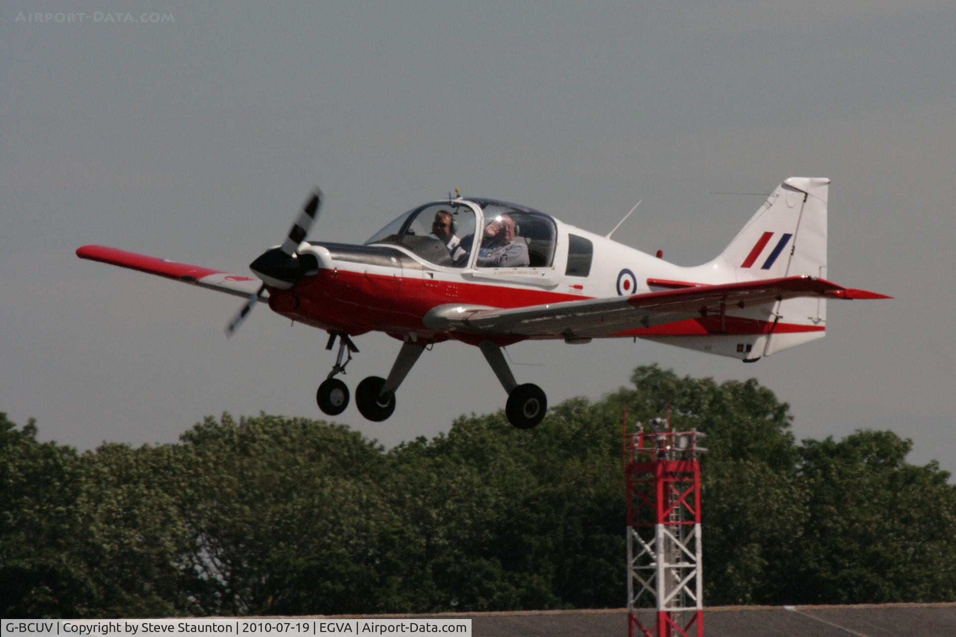 G-BCUV, 1975 Scottish Aviation Bulldog Series 120 Model 122 C/N BH120/376, Taken at the Royal International Air Tattoo 2010