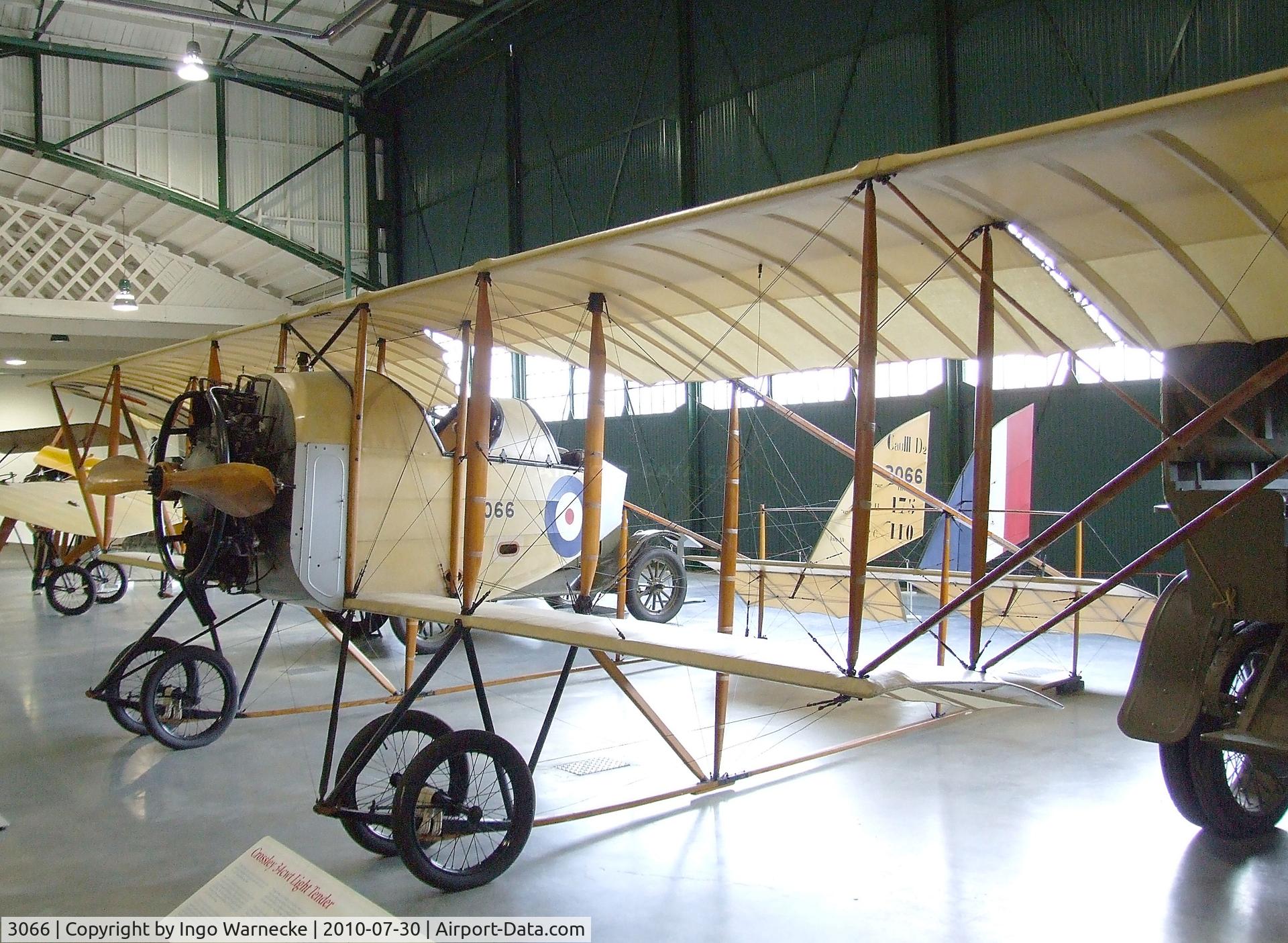 3066, 1914 Caudron G.3 C/N 7487, Caudron G3 at the RAF Museum, Hendon