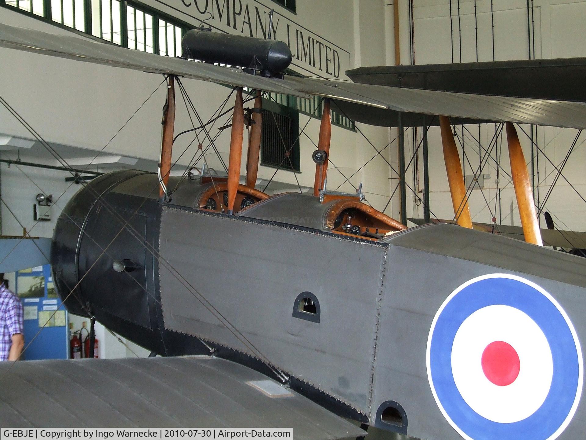 E449, 1966 Avro 504K C/N 927, Avro 504K at the RAF Museum, Hendon
