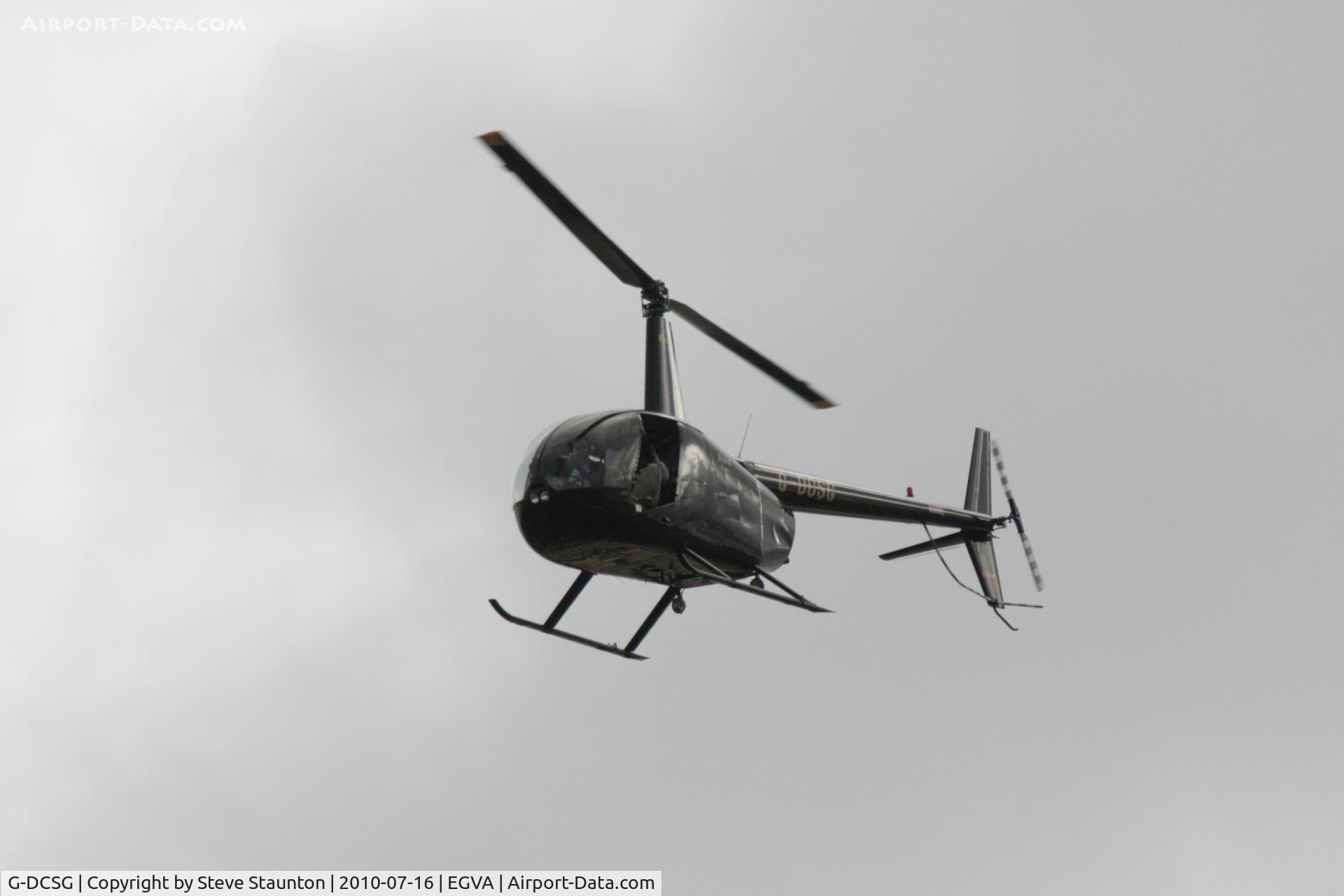 G-DCSG, 2000 Robinson R44 Raven C/N 0960, Taken at the Royal International Air Tattoo 2010