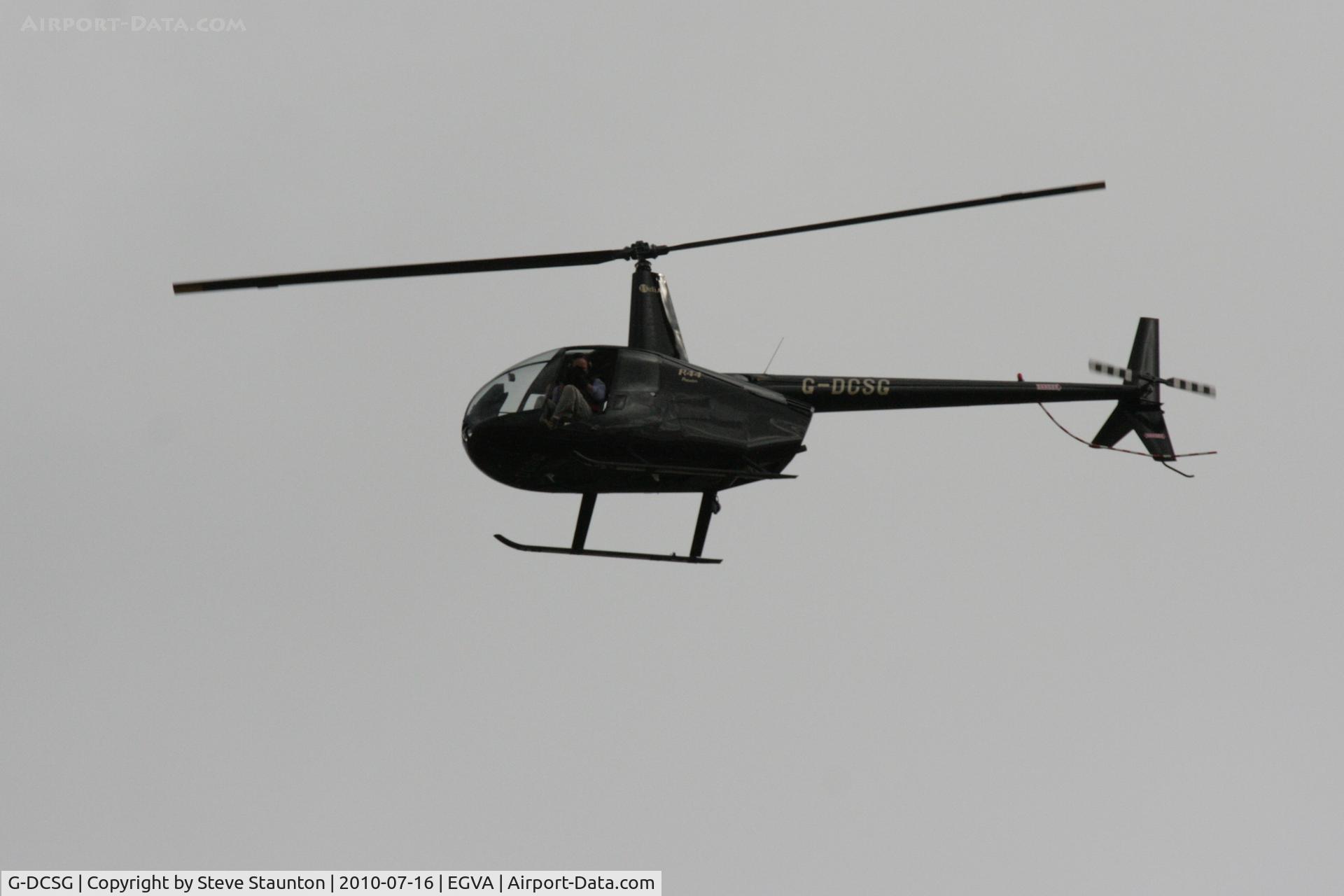 G-DCSG, 2000 Robinson R44 Raven C/N 0960, Taken at the Royal International Air Tattoo 2010