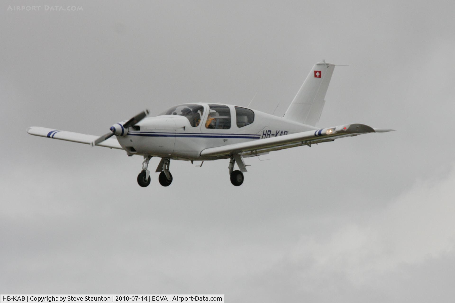 HB-KAB, 1983 Socata TB-20 Trinidad C/N 377, Taken at the Royal International Air Tattoo 2010
