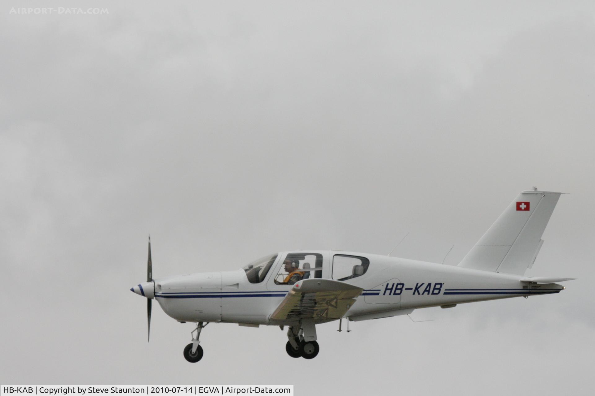 HB-KAB, 1983 Socata TB-20 Trinidad C/N 377, Taken at the Royal International Air Tattoo 2010
