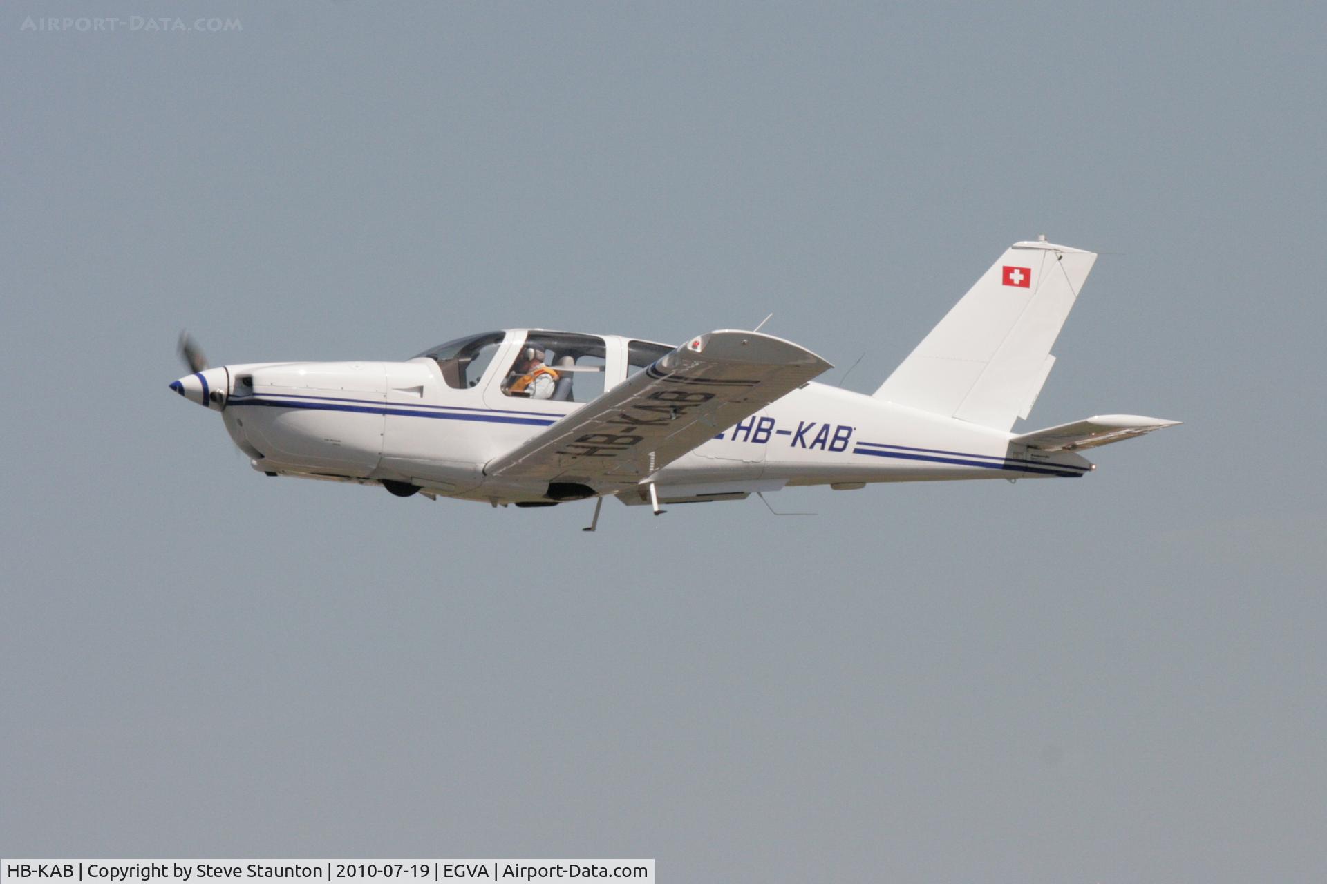 HB-KAB, 1983 Socata TB-20 Trinidad C/N 377, Taken at the Royal International Air Tattoo 2010