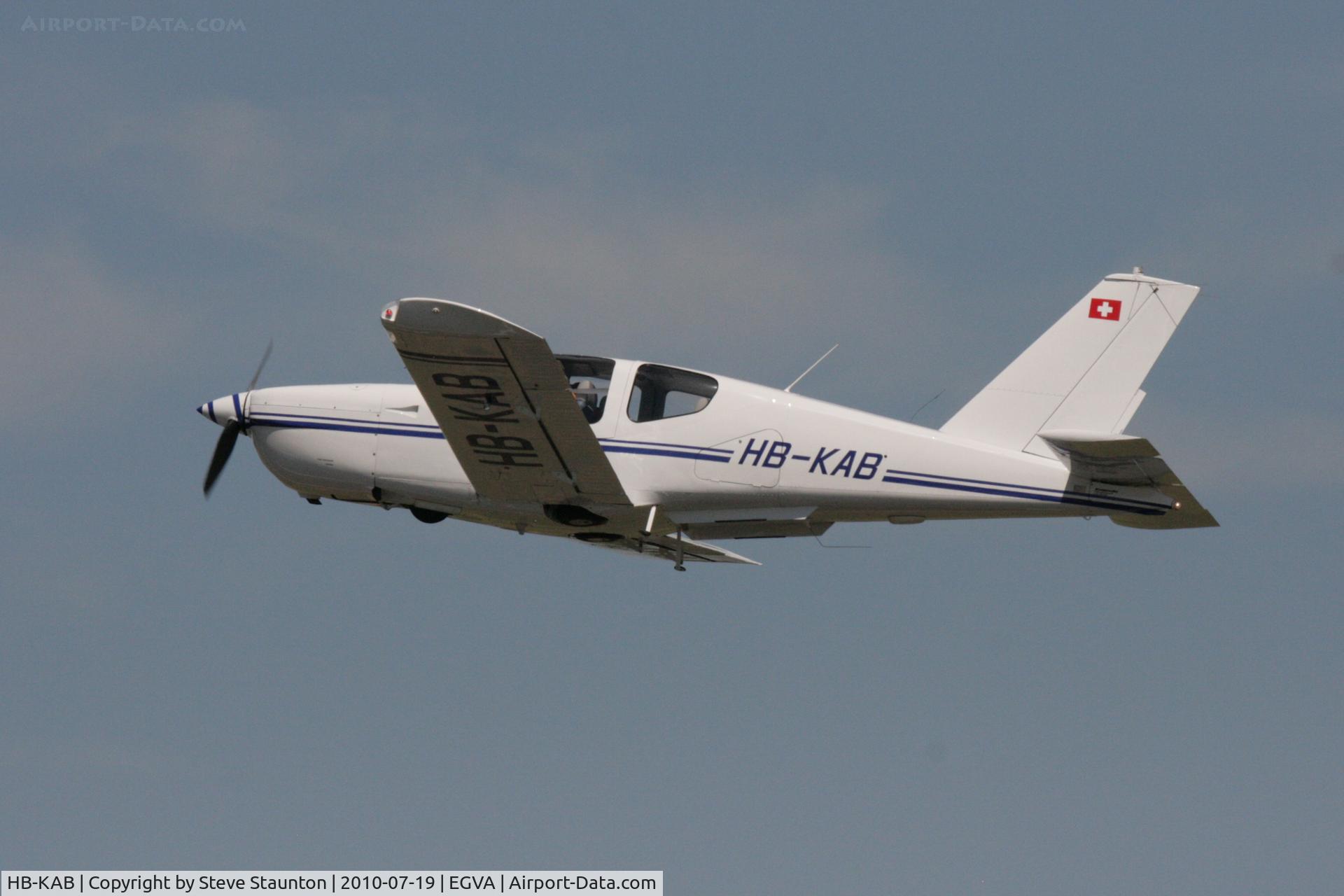 HB-KAB, 1983 Socata TB-20 Trinidad C/N 377, Taken at the Royal International Air Tattoo 2010