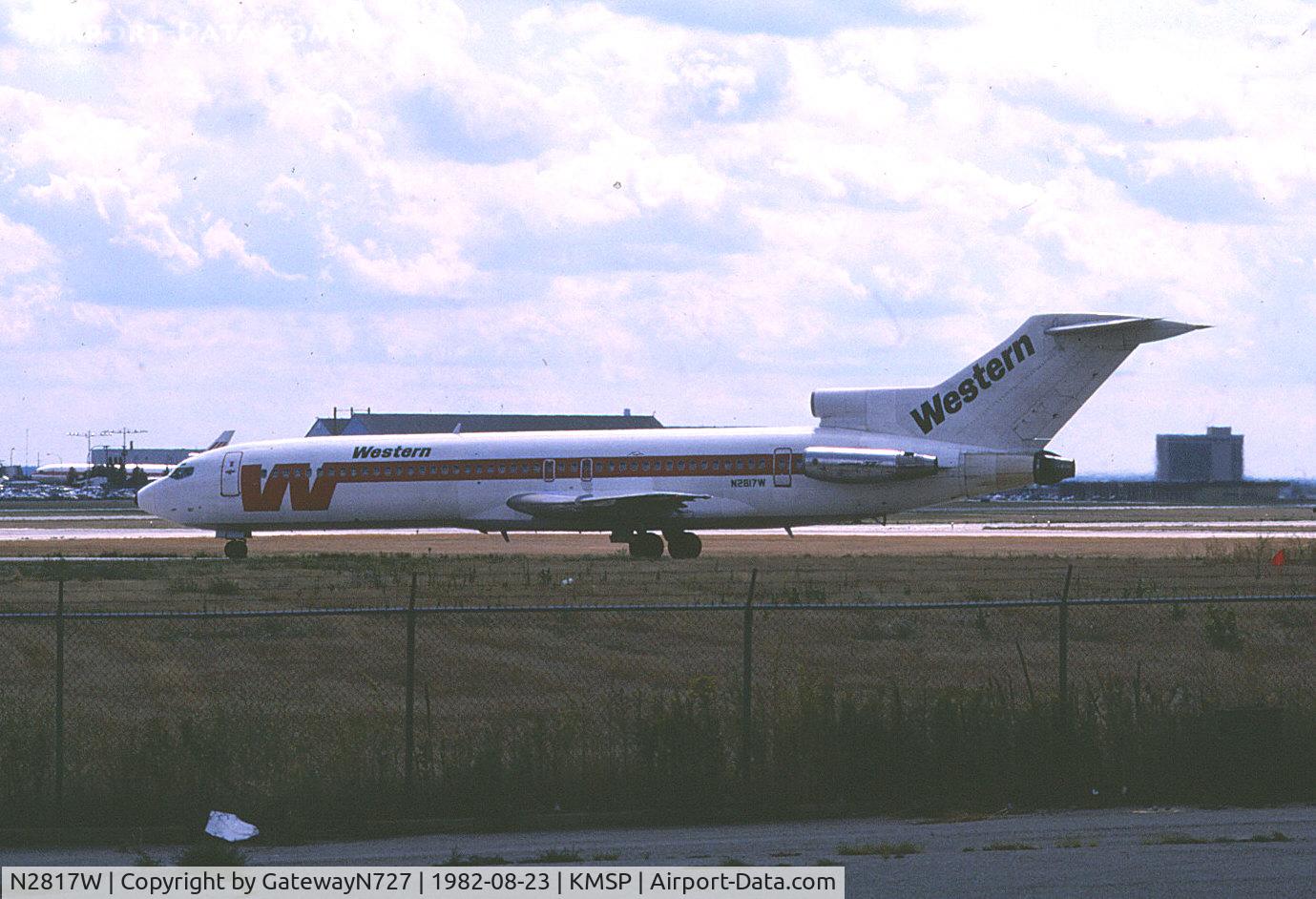 N2817W, 1974 Boeing 727-247/Adv(F) C/N 20873, *