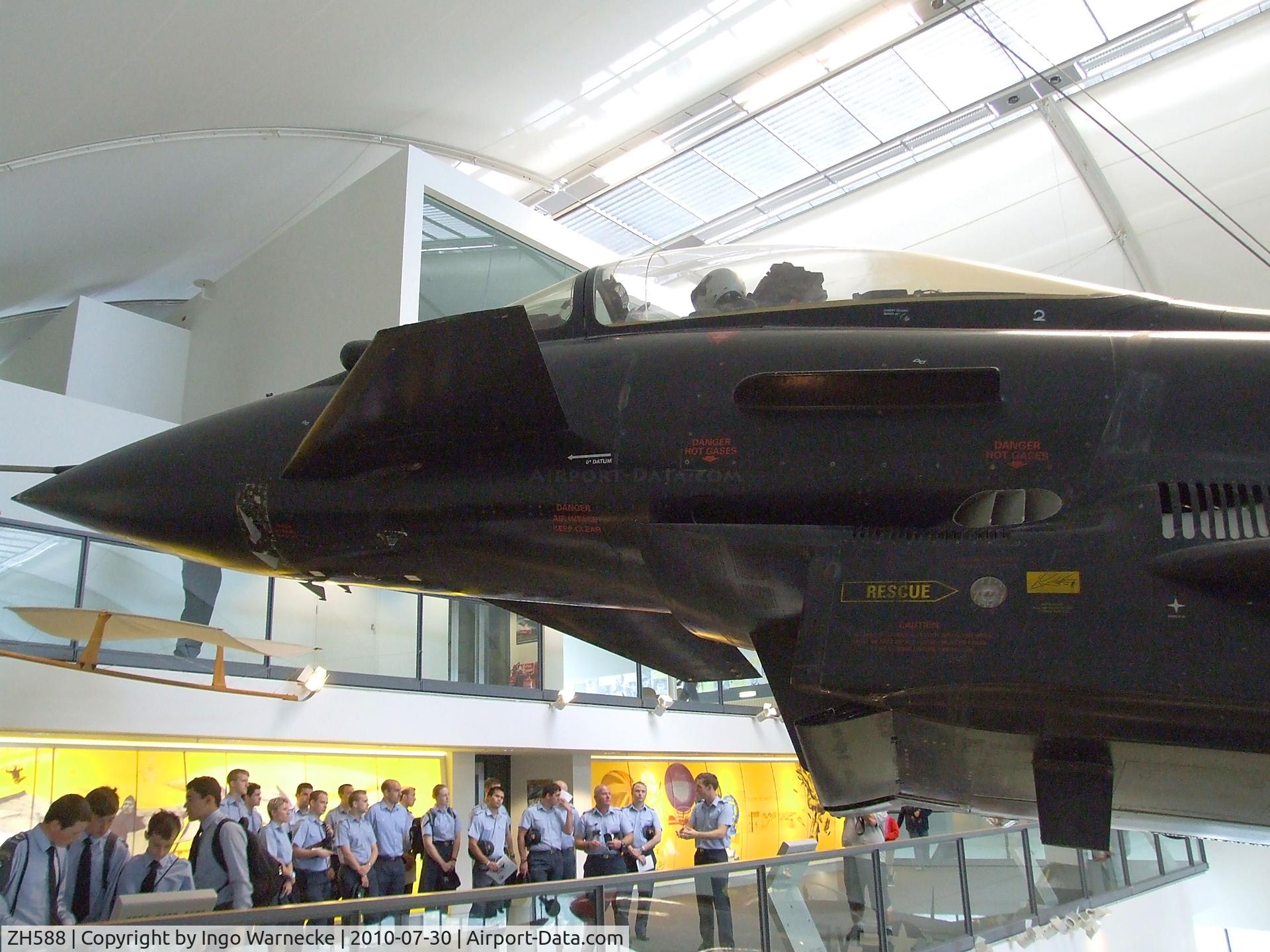 ZH588, 1994 Eurofighter EF-2000 Typhoon DA2 C/N DA2, Eurofighter EF2000 Typhoon at the RAF Museum, Hendon