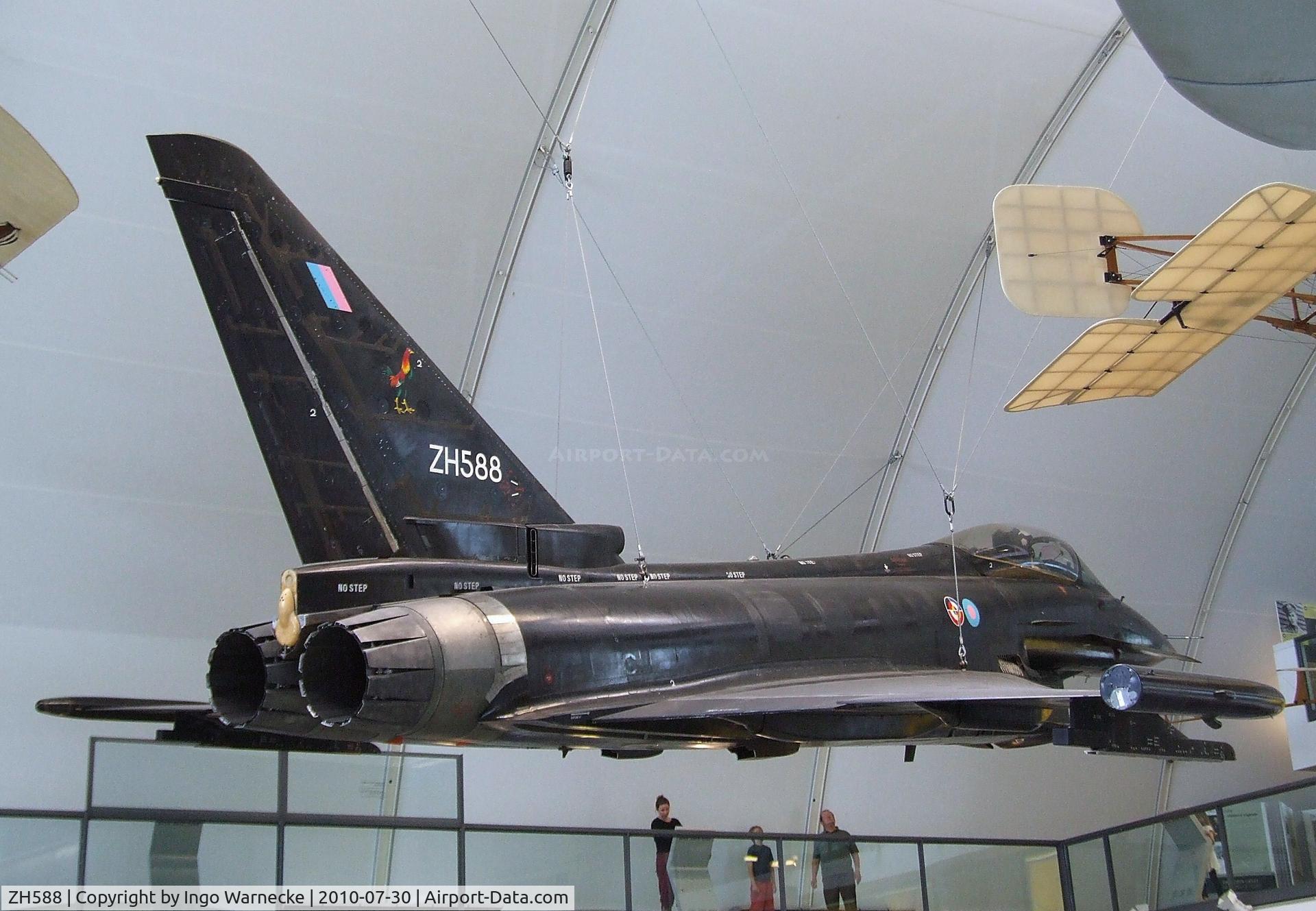 ZH588, 1994 Eurofighter EF-2000 Typhoon DA2 C/N DA2, Eurofighter EF2000 Typhoon at the RAF Museum, Hendon