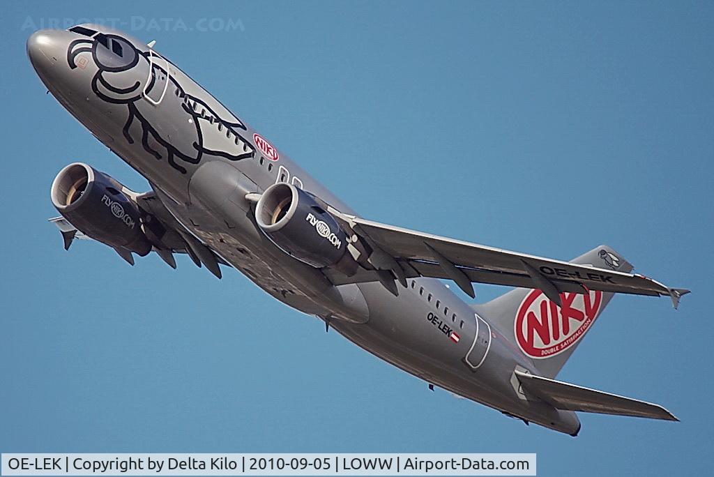 OE-LEK, 2007 Airbus A319-112 C/N 3019, NLY [HG] Niki