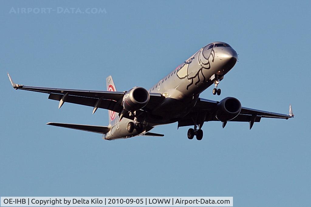 OE-IHB, 2009 Embraer 190LR (ERJ-190-100LR) C/N 19000294, NLY [HG] flyNiki