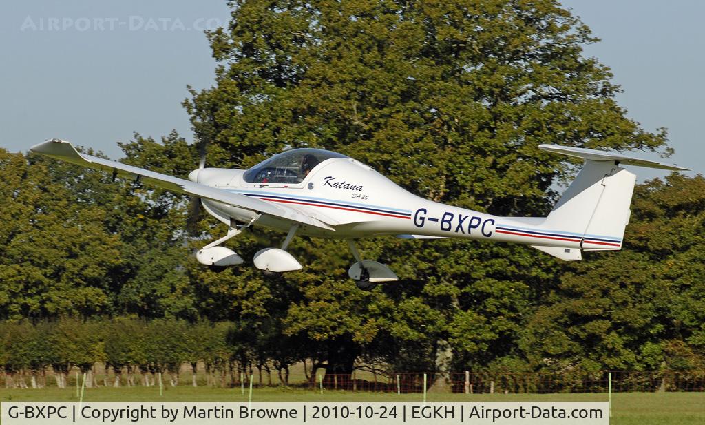 G-BXPC, 1997 Diamond DA-20A-1 Katana C/N 10258, SHOT AT HEADCORN