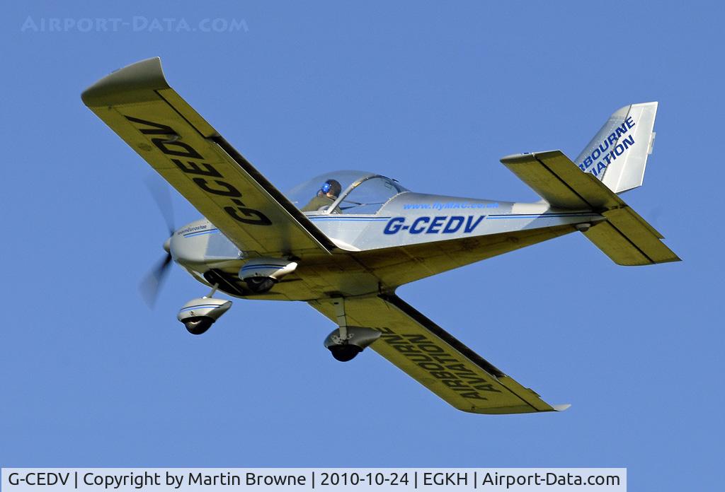 G-CEDV, 2006 Cosmik EV-97 Eurostar C/N 2826, SHOT AT HEADCORN