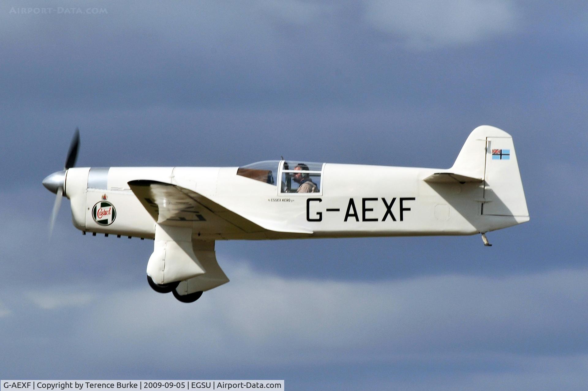 G-AEXF, 1936 Percival E-2H Mew Gull C/N E22, Duxford airshow, Sept 2009