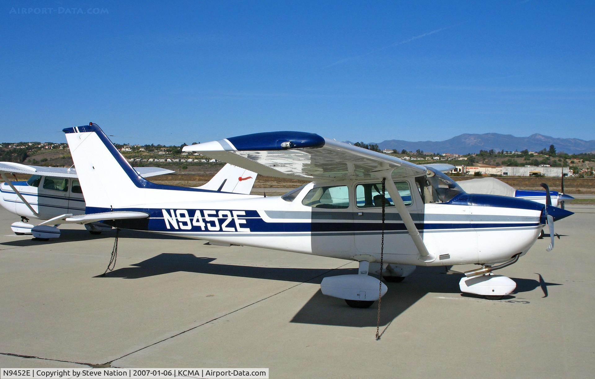 N9452E, 1979 Cessna 172N C/N 17272268, 1979 Cessna 172N at Camarillo, CA home base on sunny January day
