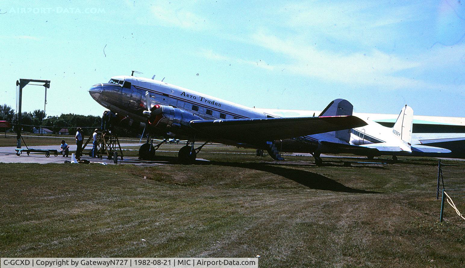 C-GCXD, 1944 Douglas CC-129 Dakota 3 C/N 25612, At Crystal Shamrock with N12954.