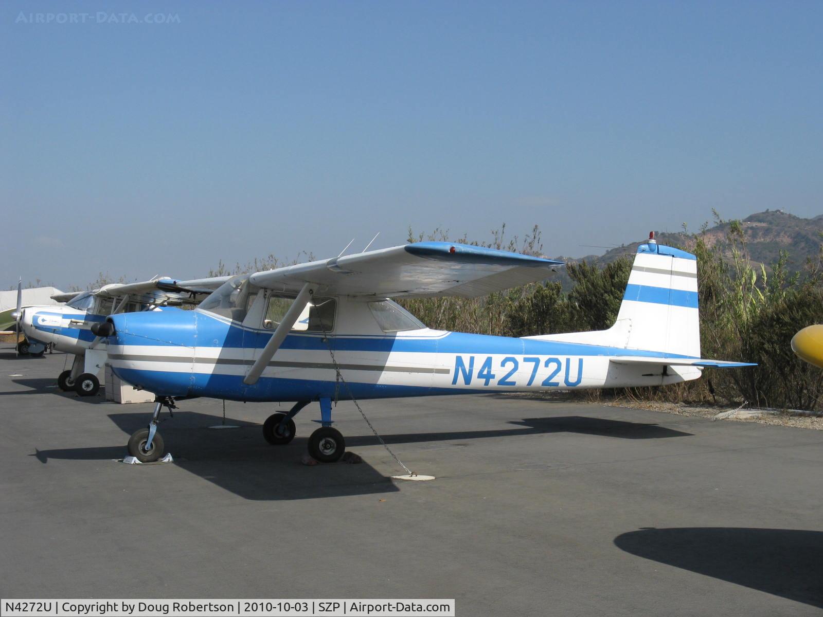 N4272U, 1963 Cessna 150D C/N 15060272, 1963 Cessna 150, Continental O-200 100 Hp