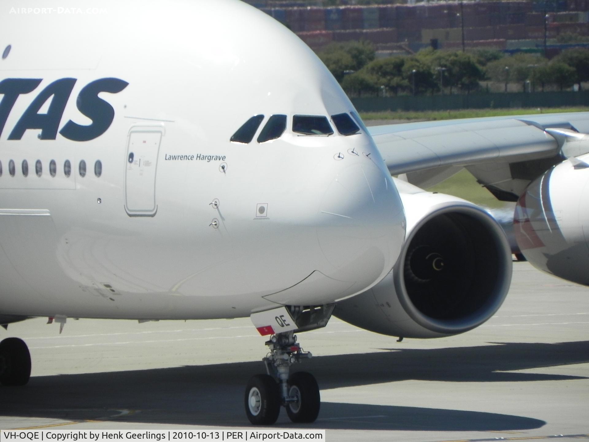 VH-OQE, 2009 Airbus A380-842 C/N 027, QF
