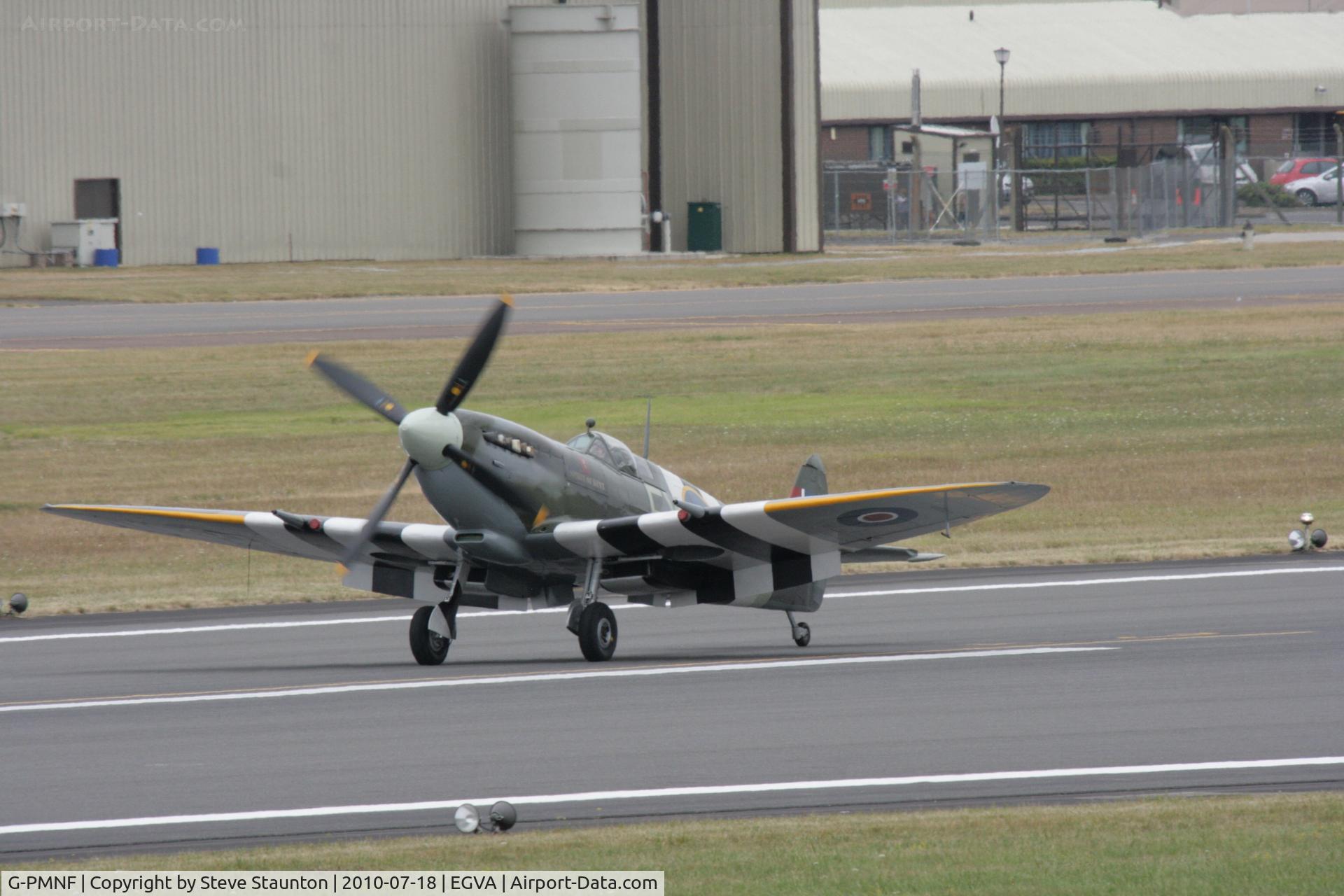 G-PMNF, 1944 Supermarine 361 Spitfire HF.IX C/N CBAF.10372, Taken at the Royal International Air Tattoo 2010