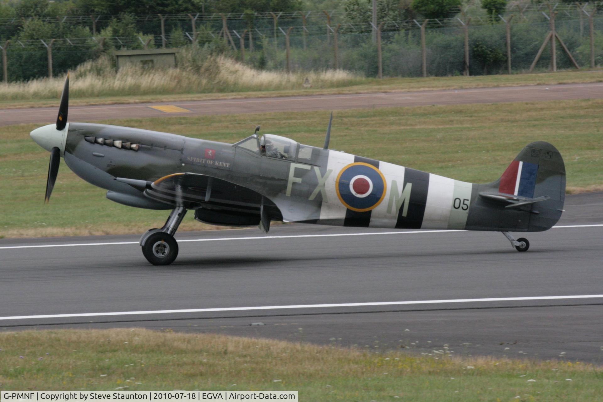 G-PMNF, 1944 Supermarine 361 Spitfire HF.IX C/N CBAF.10372, Taken at the Royal International Air Tattoo 2010