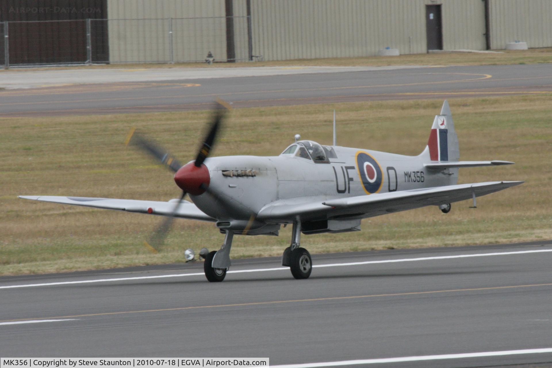 MK356, 1944 Supermarine 361 Spitfire LF.IXc C/N CBAF.IX.1561, Taken at the Royal International Air Tattoo 2010