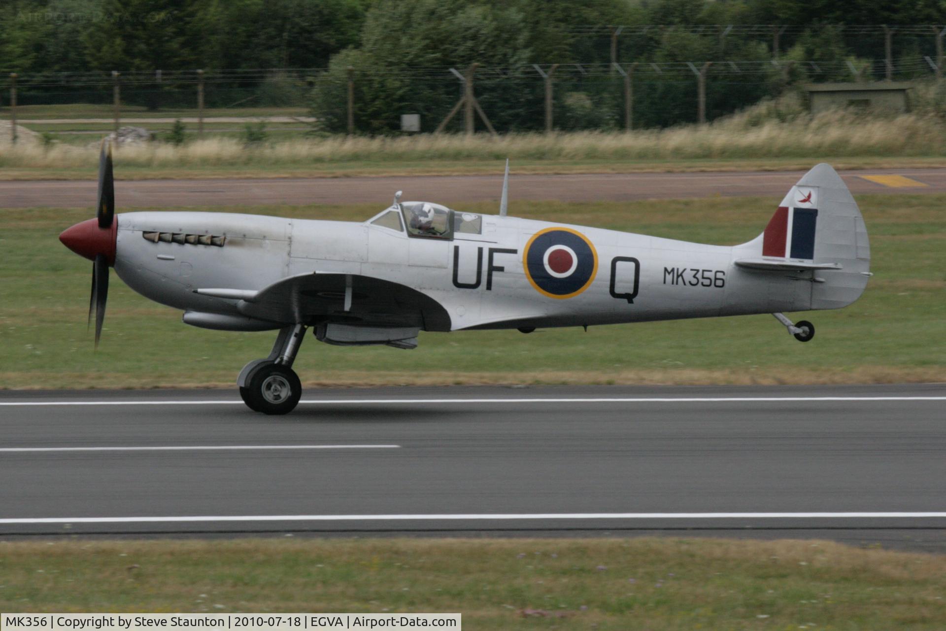 MK356, 1944 Supermarine 361 Spitfire LF.IXc C/N CBAF.IX.1561, Taken at the Royal International Air Tattoo 2010