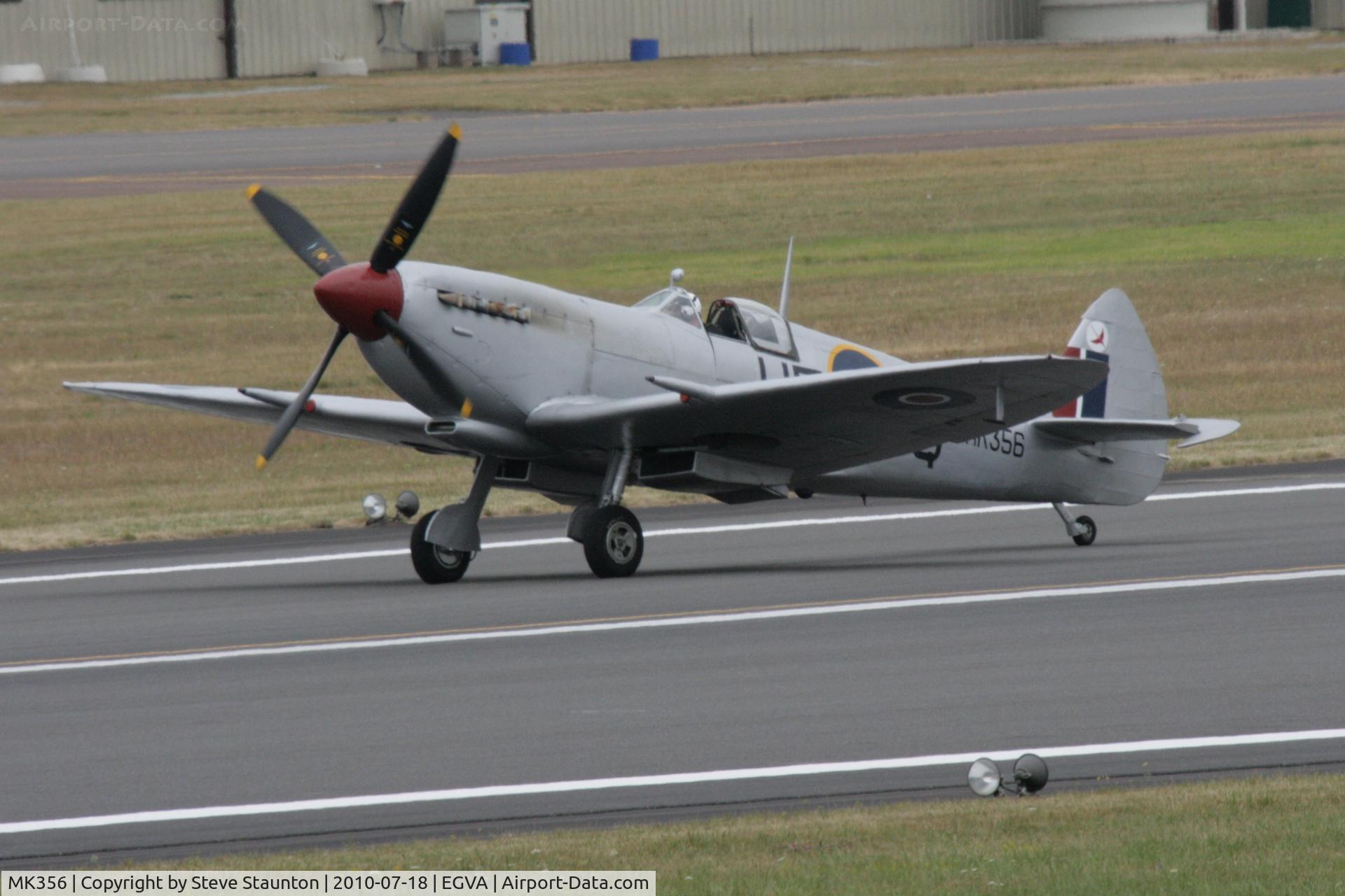 MK356, 1944 Supermarine 361 Spitfire LF.IXc C/N CBAF.IX.1561, Taken at the Royal International Air Tattoo 2010