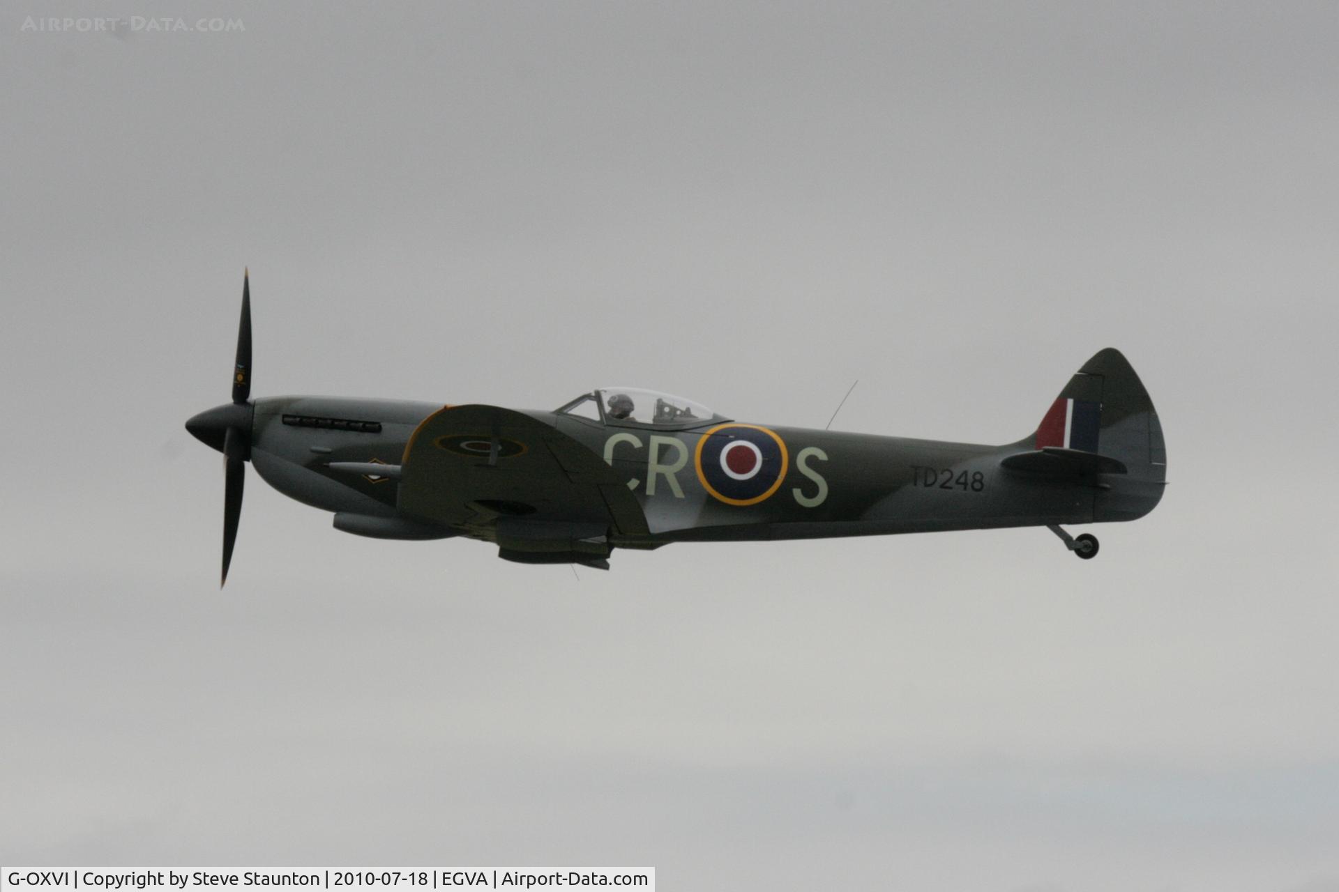 G-OXVI, 1945 Supermarine 361 Spitfire LF.XVIe C/N CBAF.IX.4262, Taken at the Royal International Air Tattoo 2010
